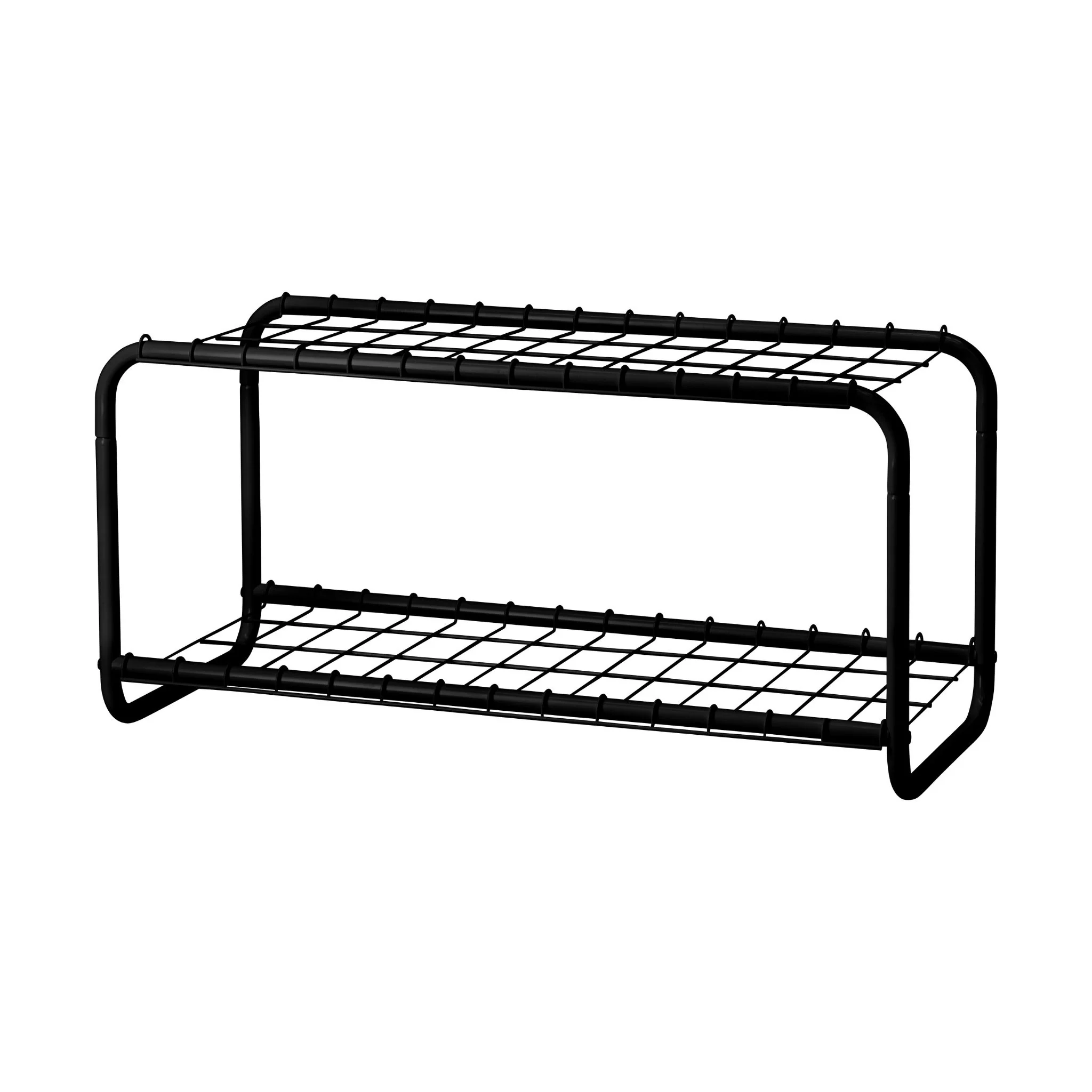 DESIGNSTUFF FORMA Shoe Rack, Black - Image 2