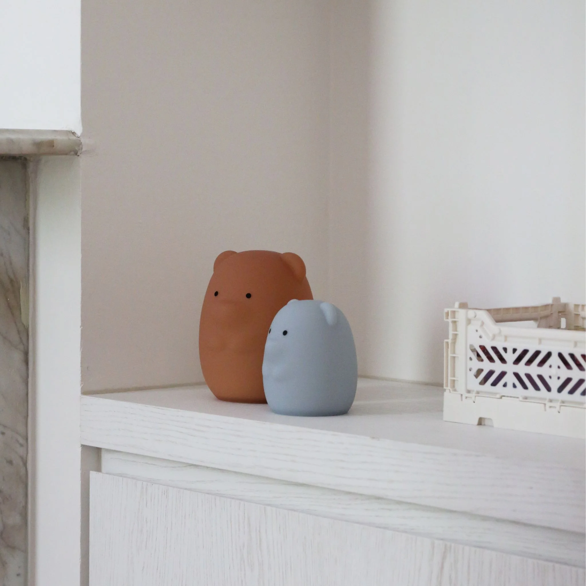 DESIGNSTUFF LUMA Little Bear Night Lamp, Mist - Image 11