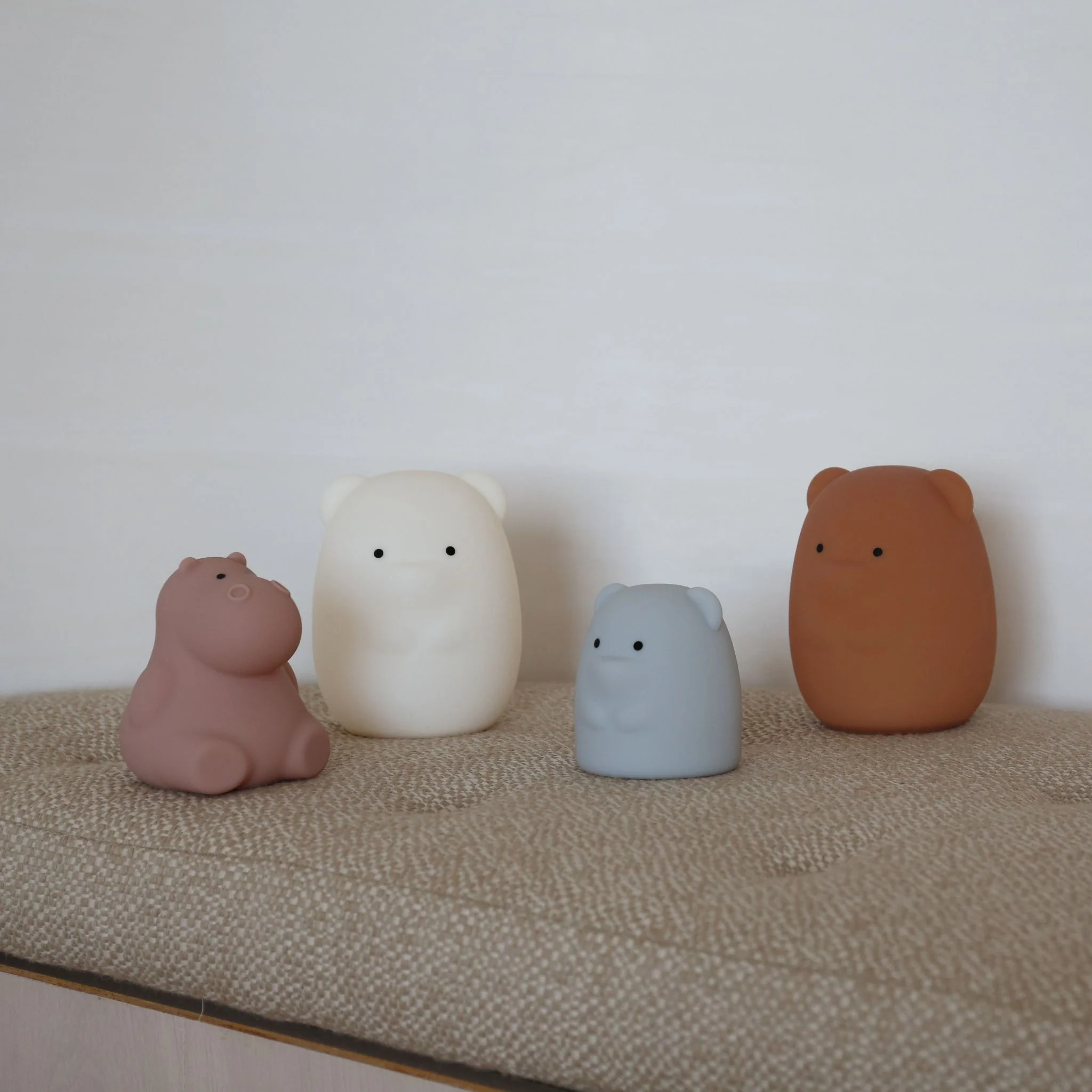 DESIGNSTUFF LUMA Little Hippo Night Lamp, Clay - Image 7