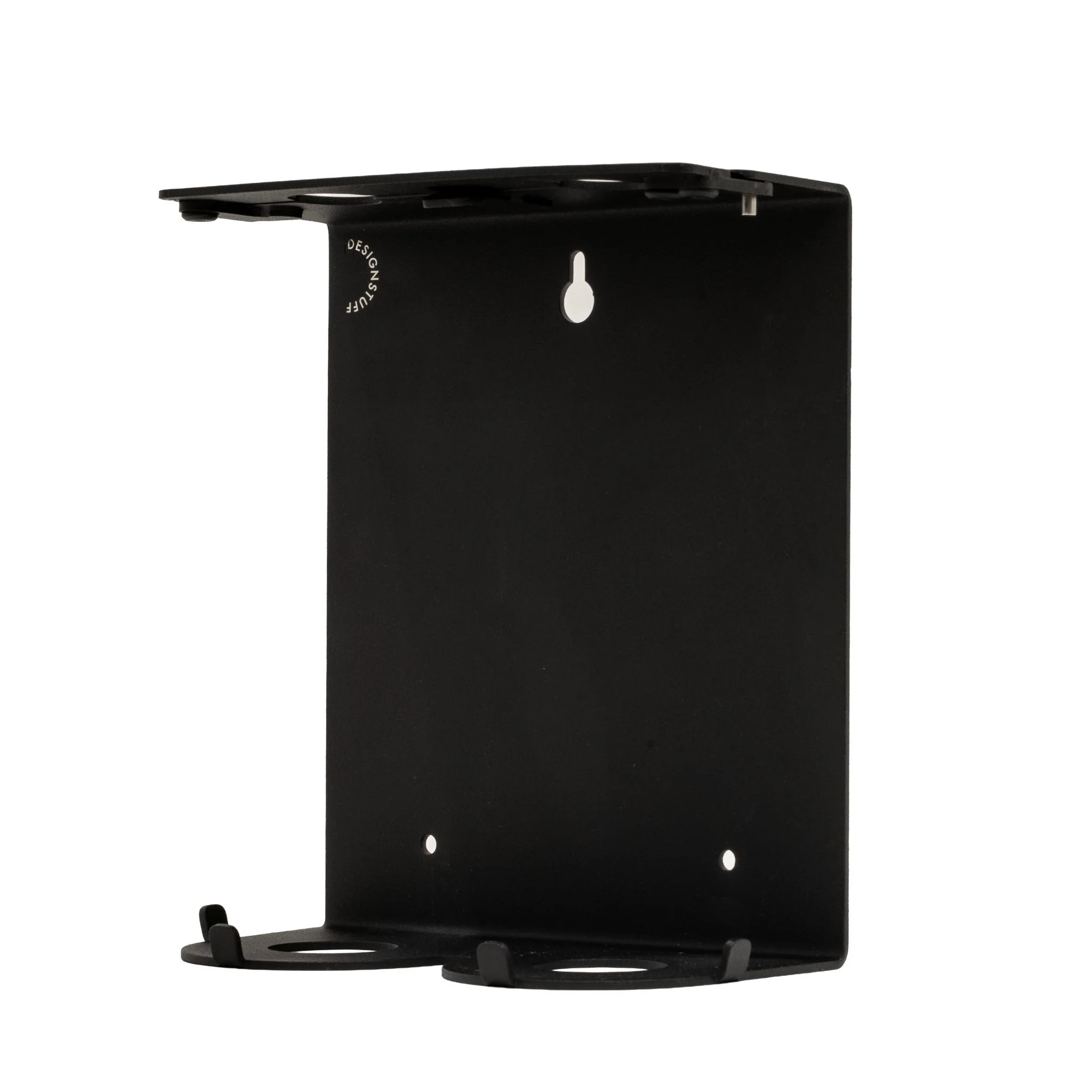 DESIGNSTUFF Lockable Soap Dispenser Holder, Dual 500ml, Black - Image 5