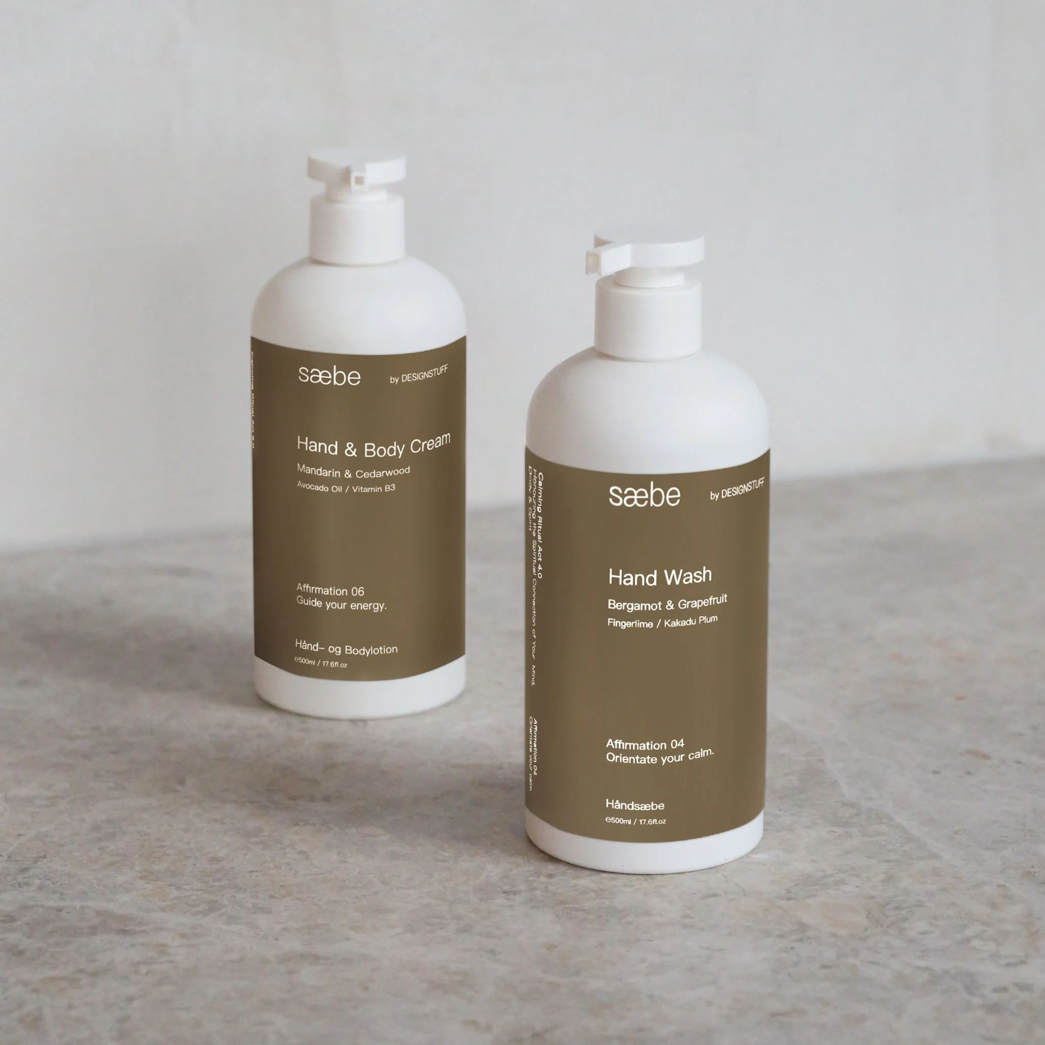 DESIGNSTUFF LUYO Saebe Gift Set, Hand Wash & Hand Cream, Fern - Image 5