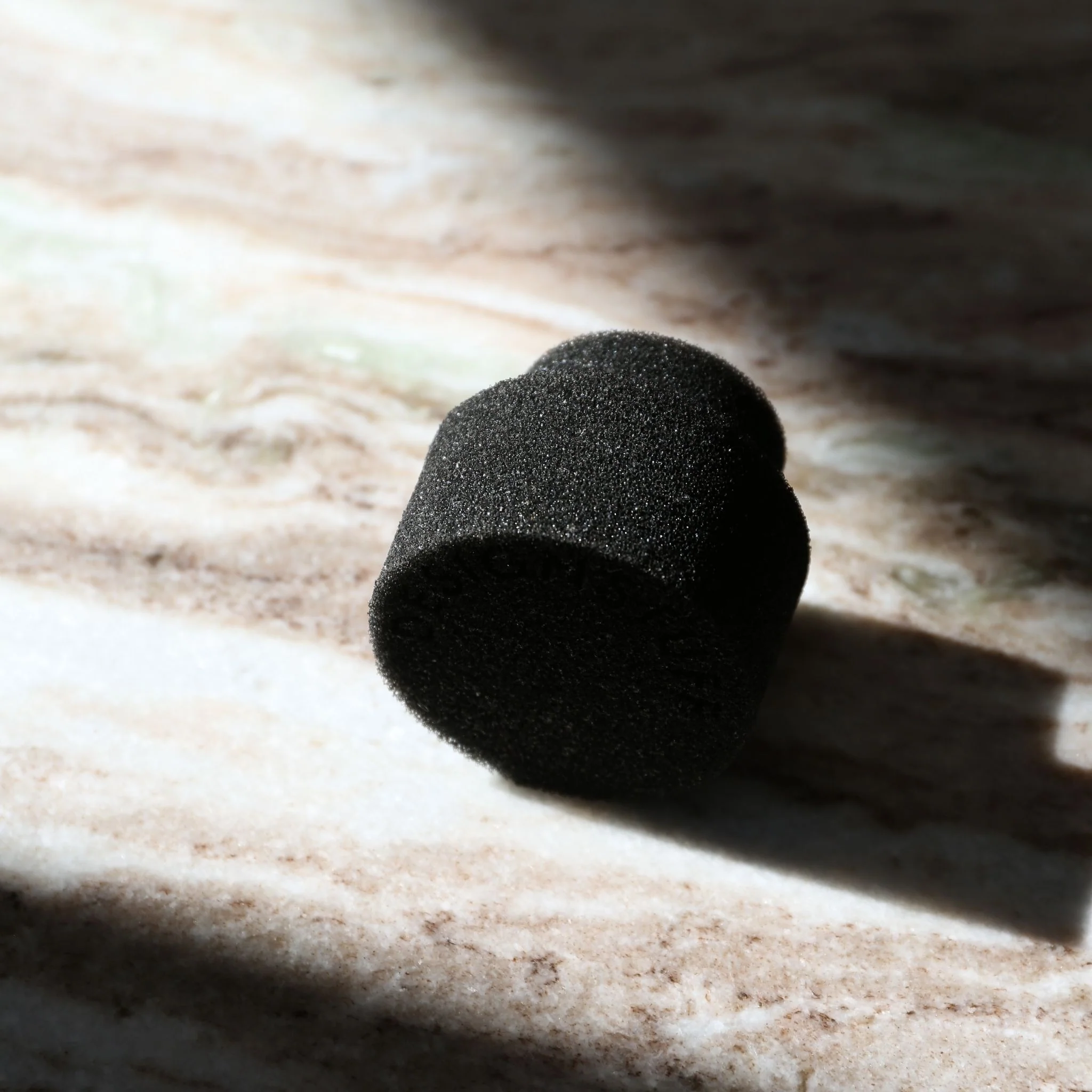 DESIGNSTUFF ETTA Round Silicone Sponge, Black - Image 2