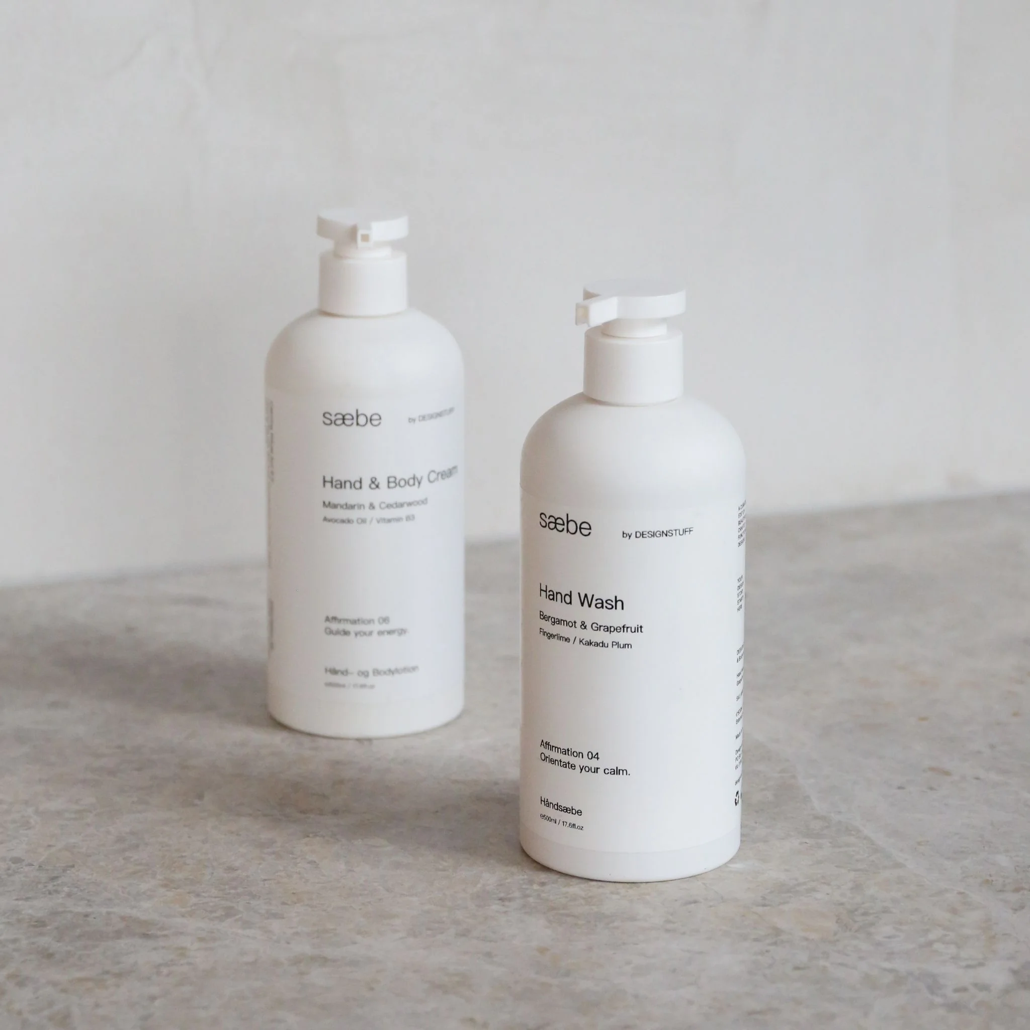 DESIGNSTUFF LUYO Saebe Gift Set, Hand Wash & Hand Cream, White - Image 7
