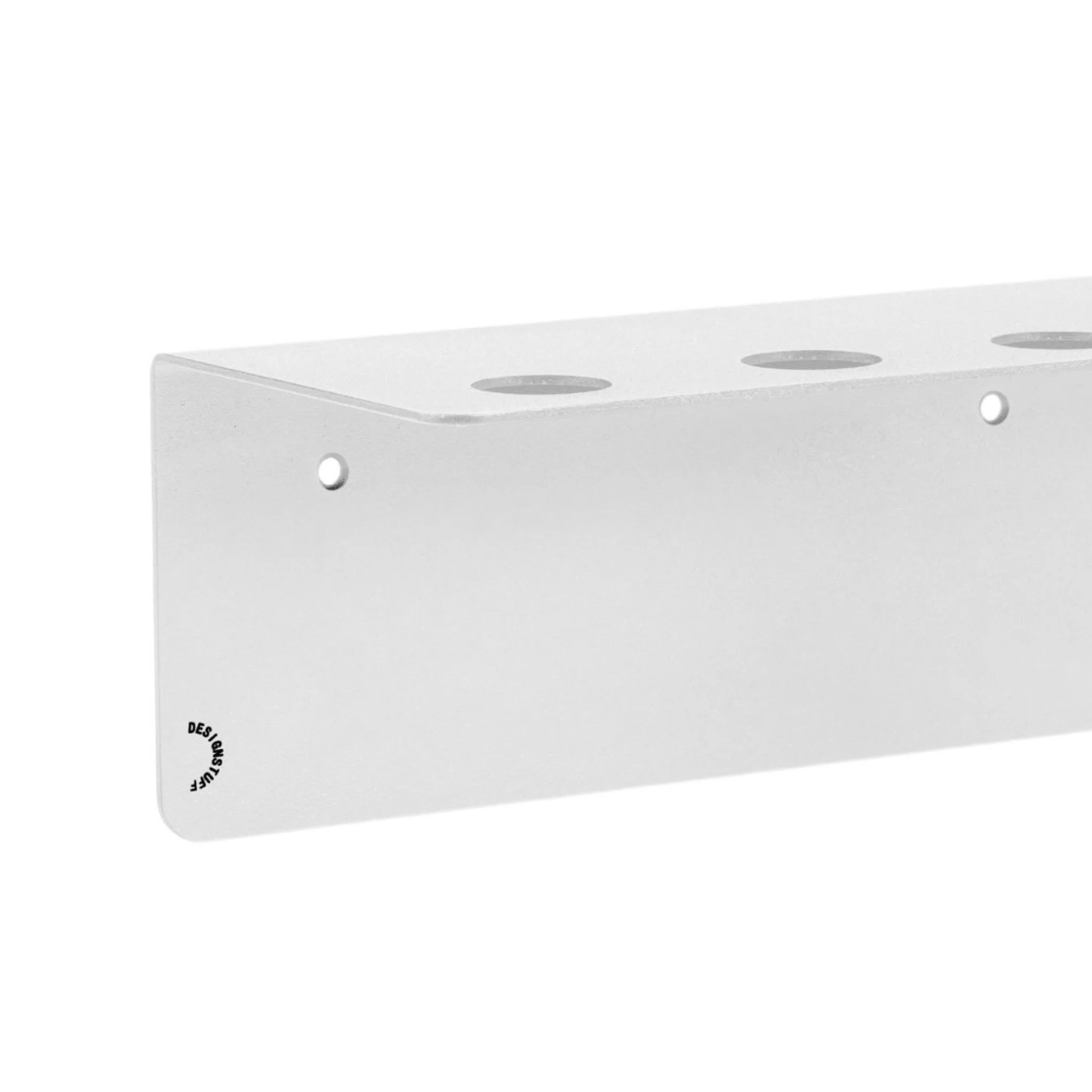 DESIGNSTUFF Shelf w/ Triple Soap Dispenser Holder, L40 cm, White - Image 4