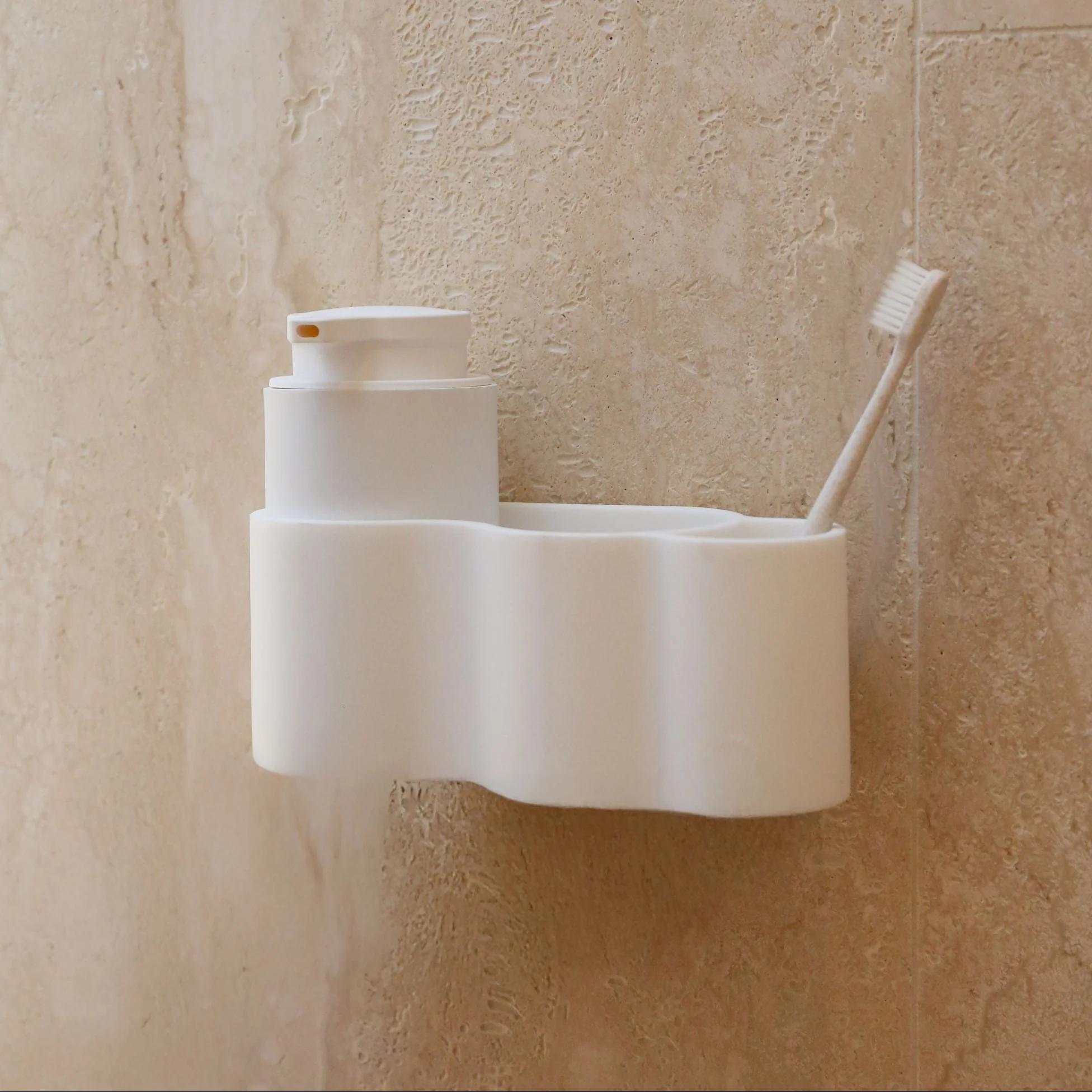 DESIGNSTUFF ARC Soap Dispenser, White - Image 9