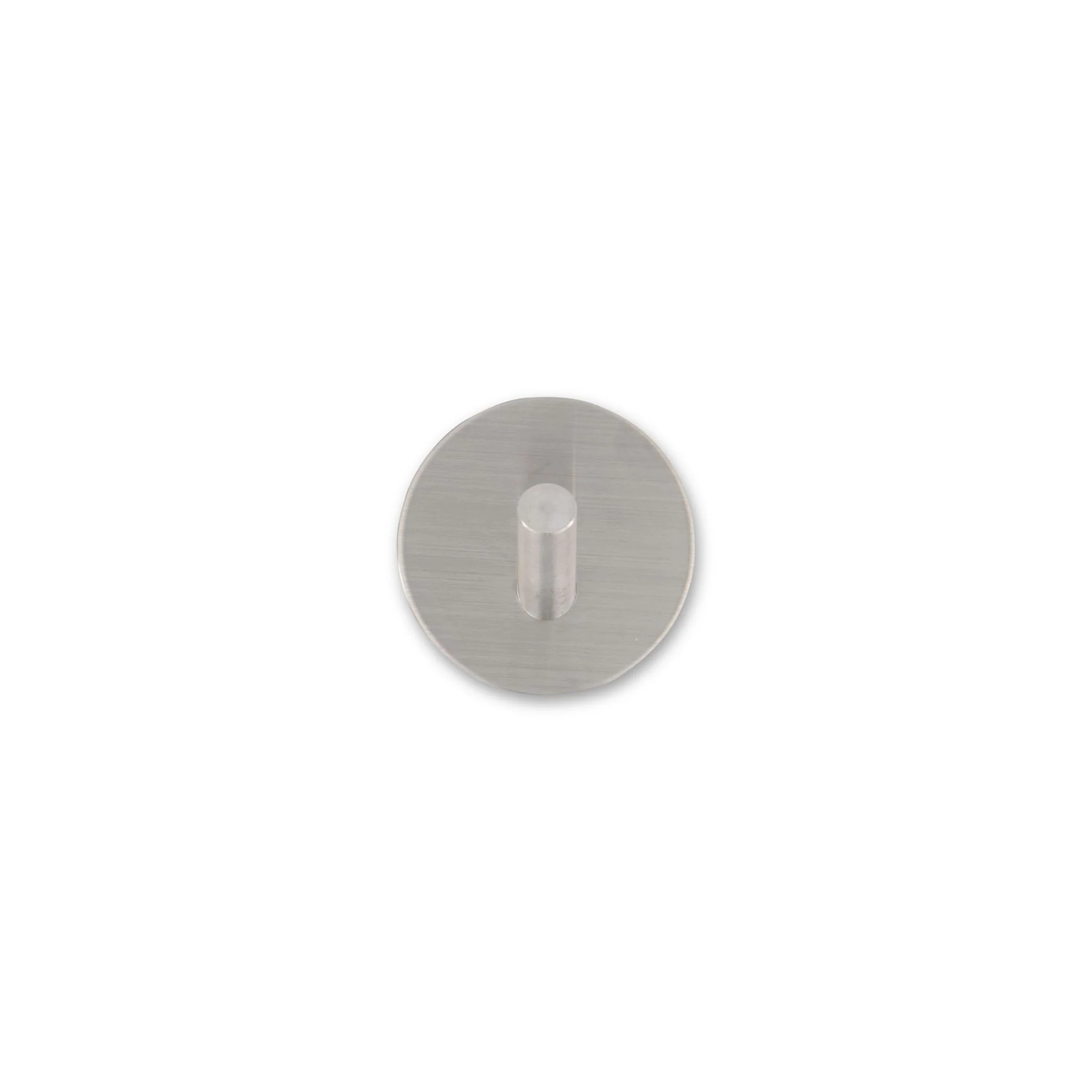 DESIGNSTUFF Hook Self-Adhesive, Brushed Silver (Set of 3) - Image 4