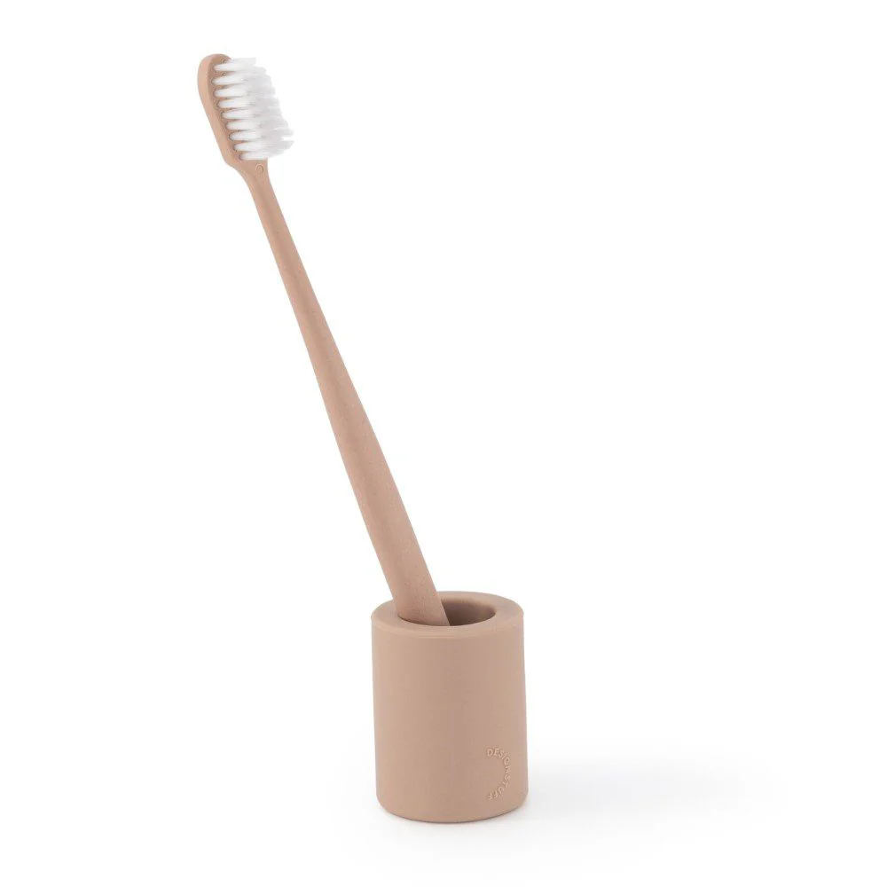 DESIGNSTUFF Toothbrush Holder, Clay - Image 9