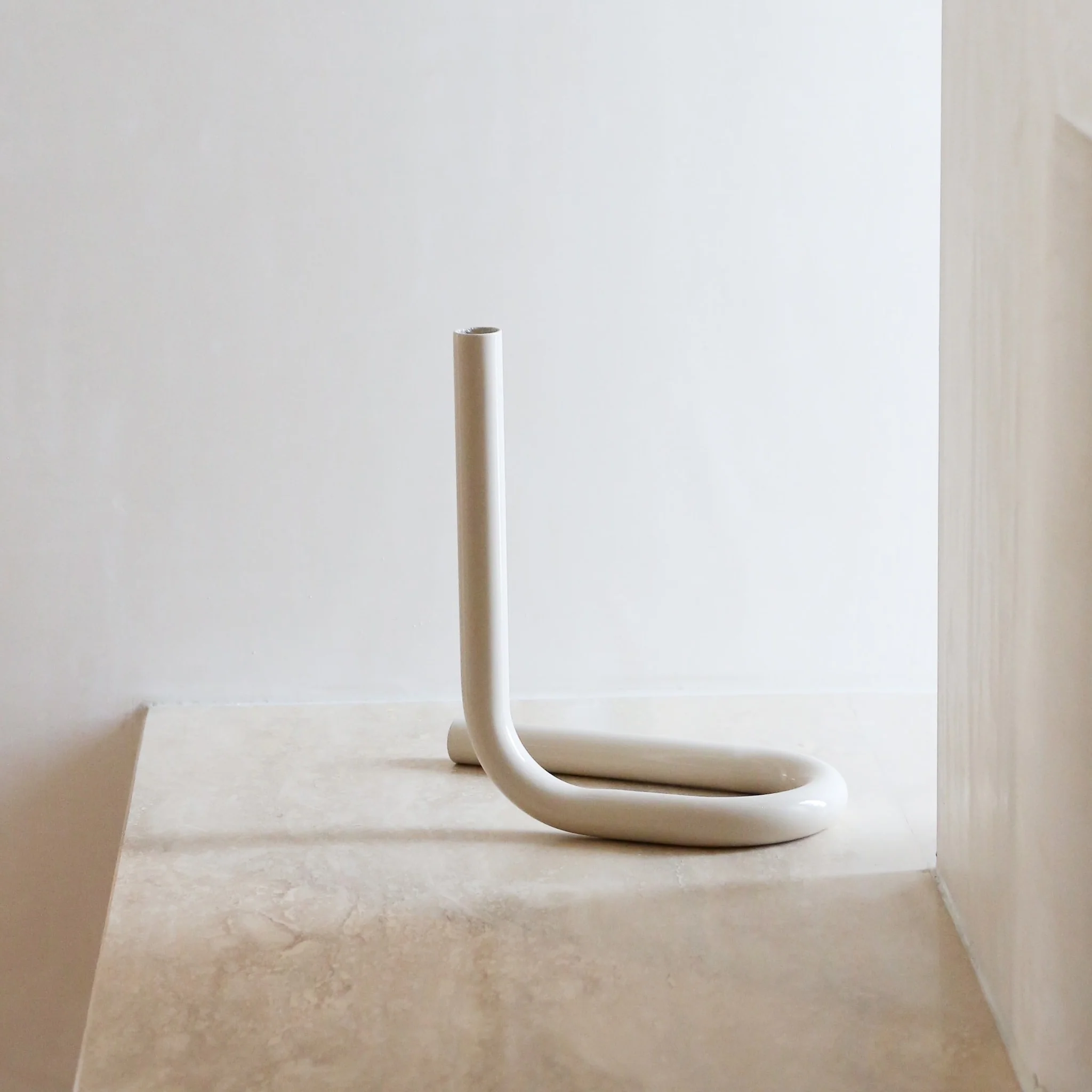 DESIGNSTUFF VIAH Candle Holder, Sand - Image 3