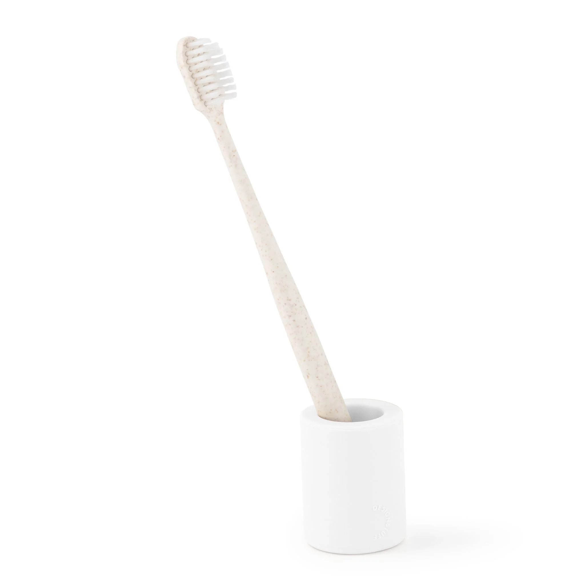 DESIGNSTUFF Wheatstraw Toothbrush, Sand - Image 12