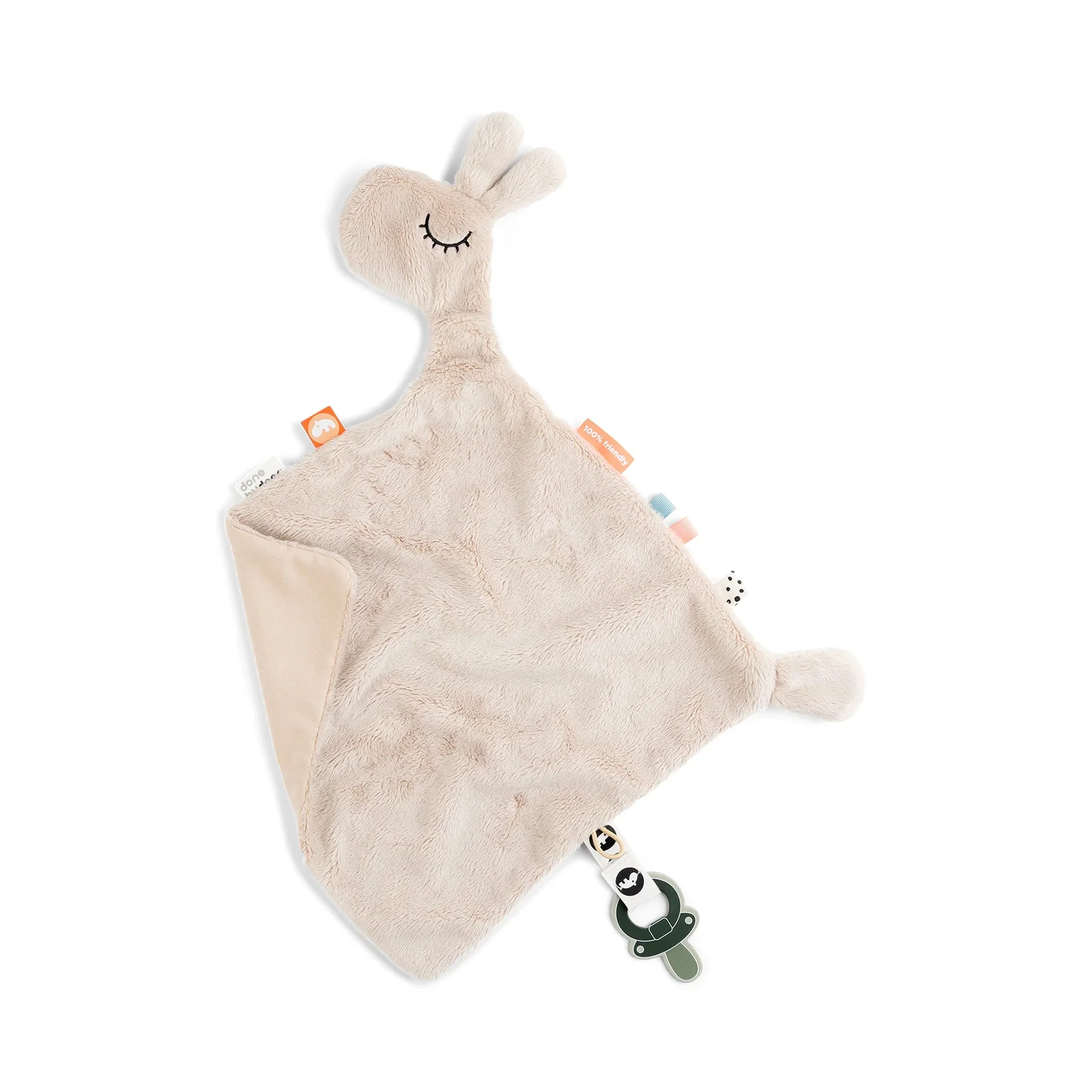 DONE BY DEER Comfort Blanket, Lalee, Sand - Image 3