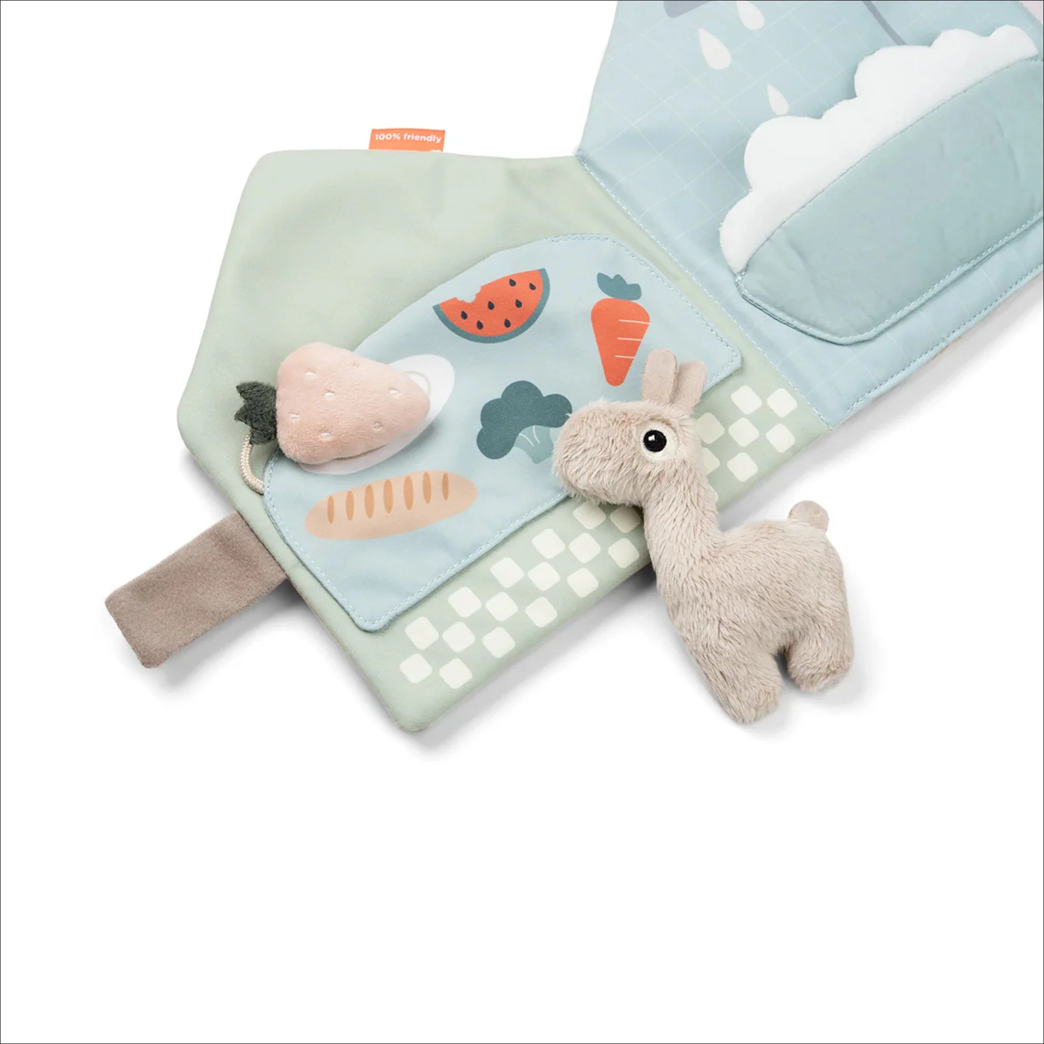 DONE BY DEER Lalee Home Soft Book, Sand - Image 9