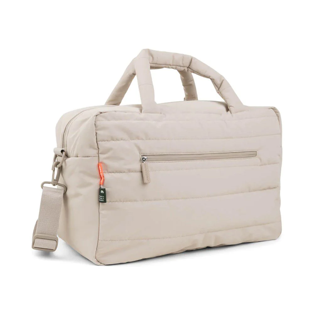 DONE BY DEER Quilted Nappy Bag, Sand - Image 9