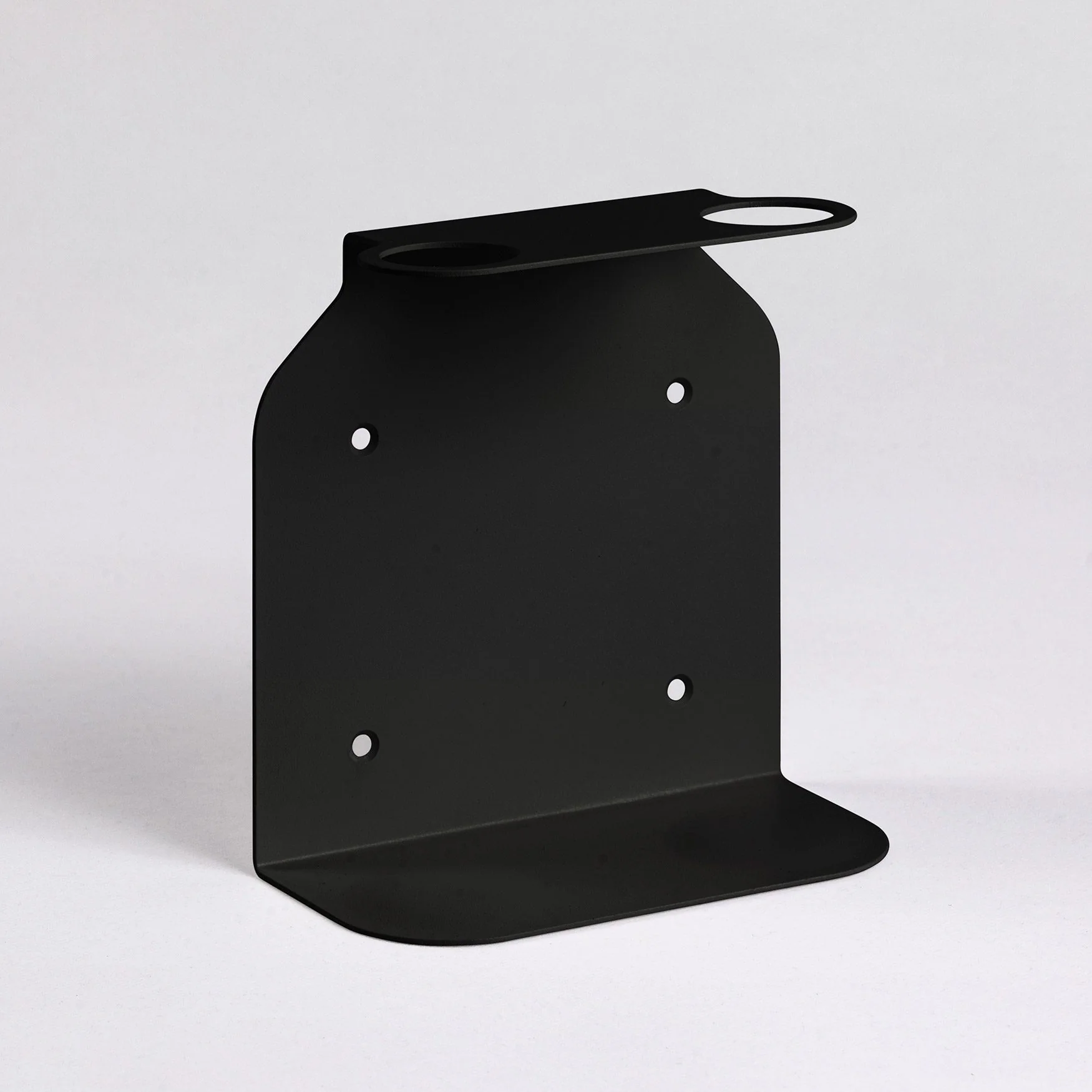 DESIGNSTUFF Dual Soap Dispenser Holder, Black - Image 8