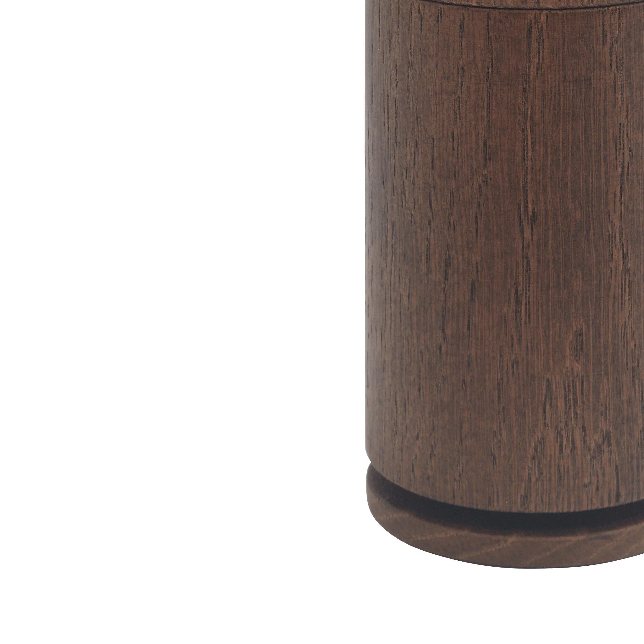 EKTA LIVING ‘Crush Me’ Salt or Pepper Grinder, Smoked Oak - Image 4