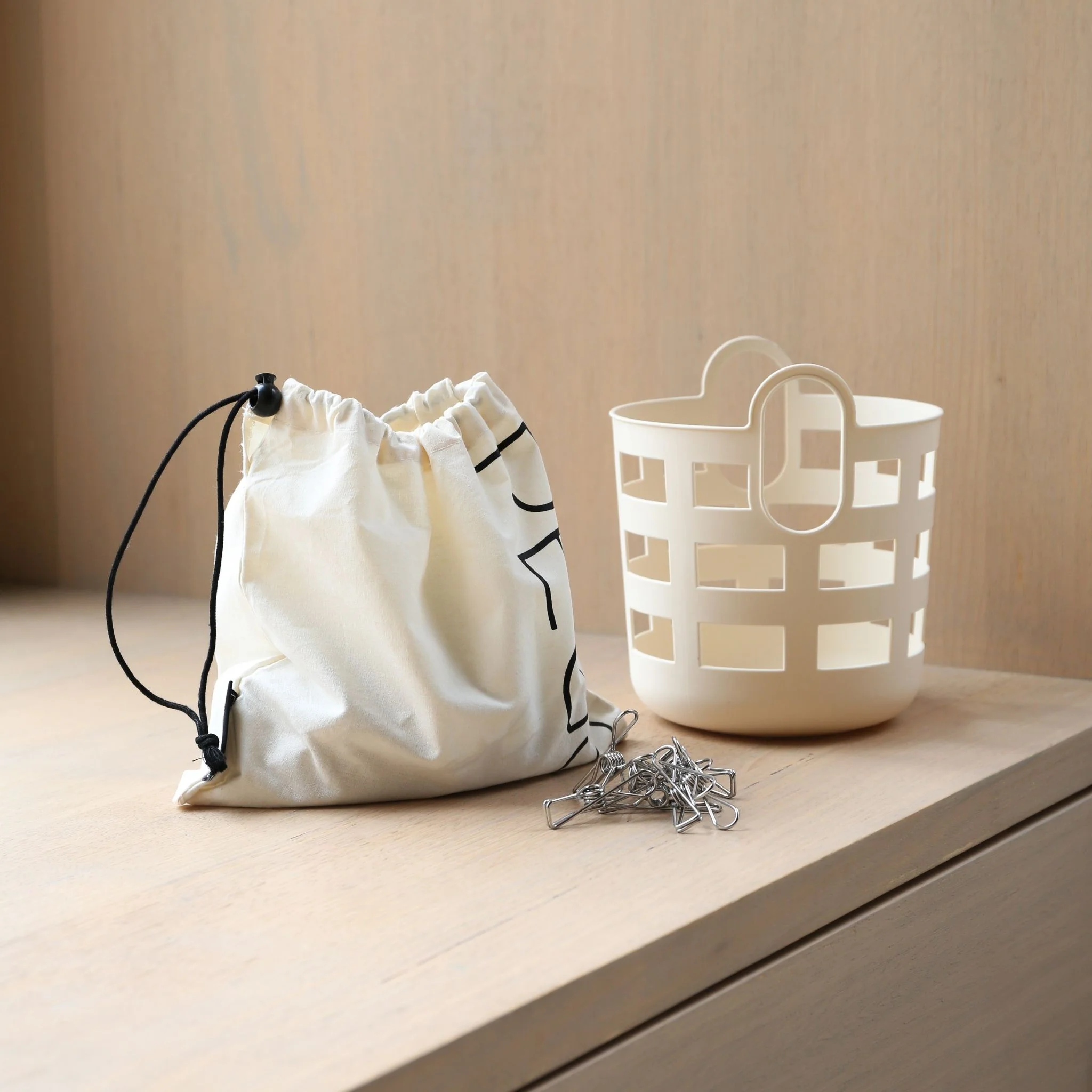 ENKEL STUDIO Small Basket & Hang Pegs Bundle - Image 3