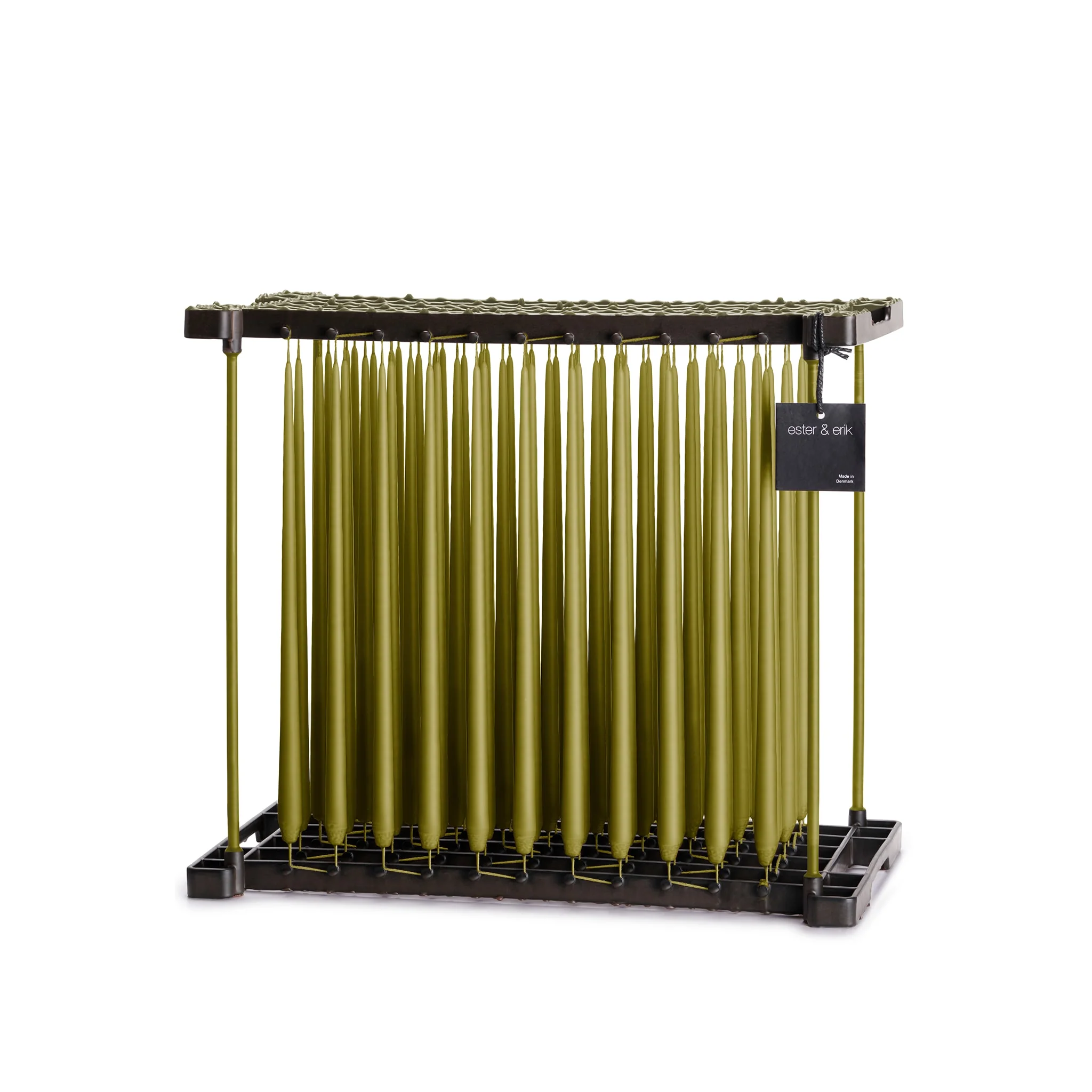ESTER & ERIK Taper Candle, 32cm, Olive Glow - Image 2