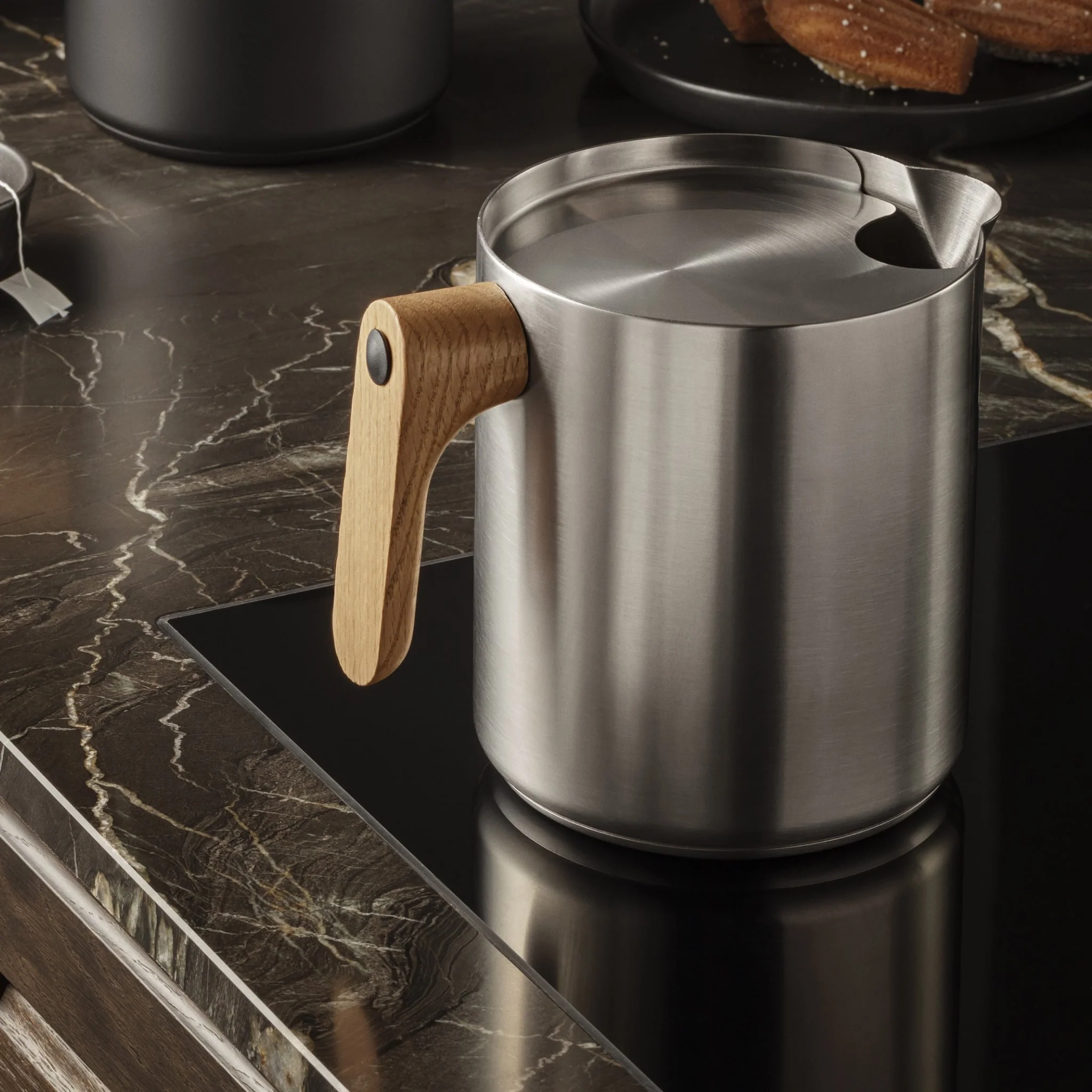 EVA SOLO Nordic Kitchen Induction Kettle, 1L, Steel - Image 2