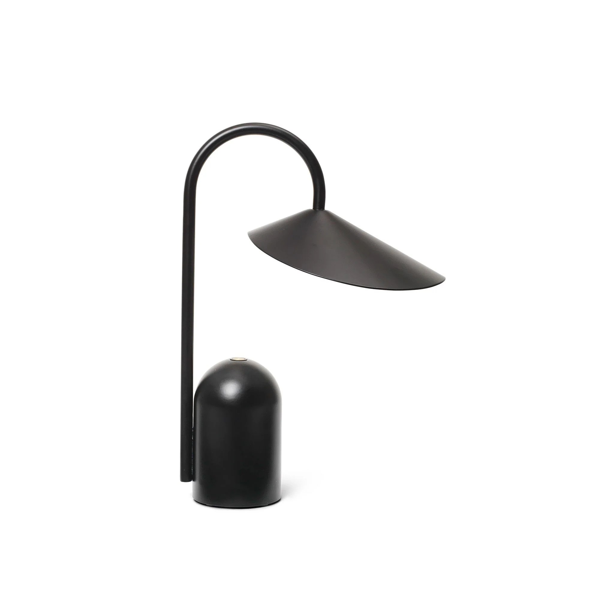 FERM LIVING Arum Portable Lamp, Black - Image 2