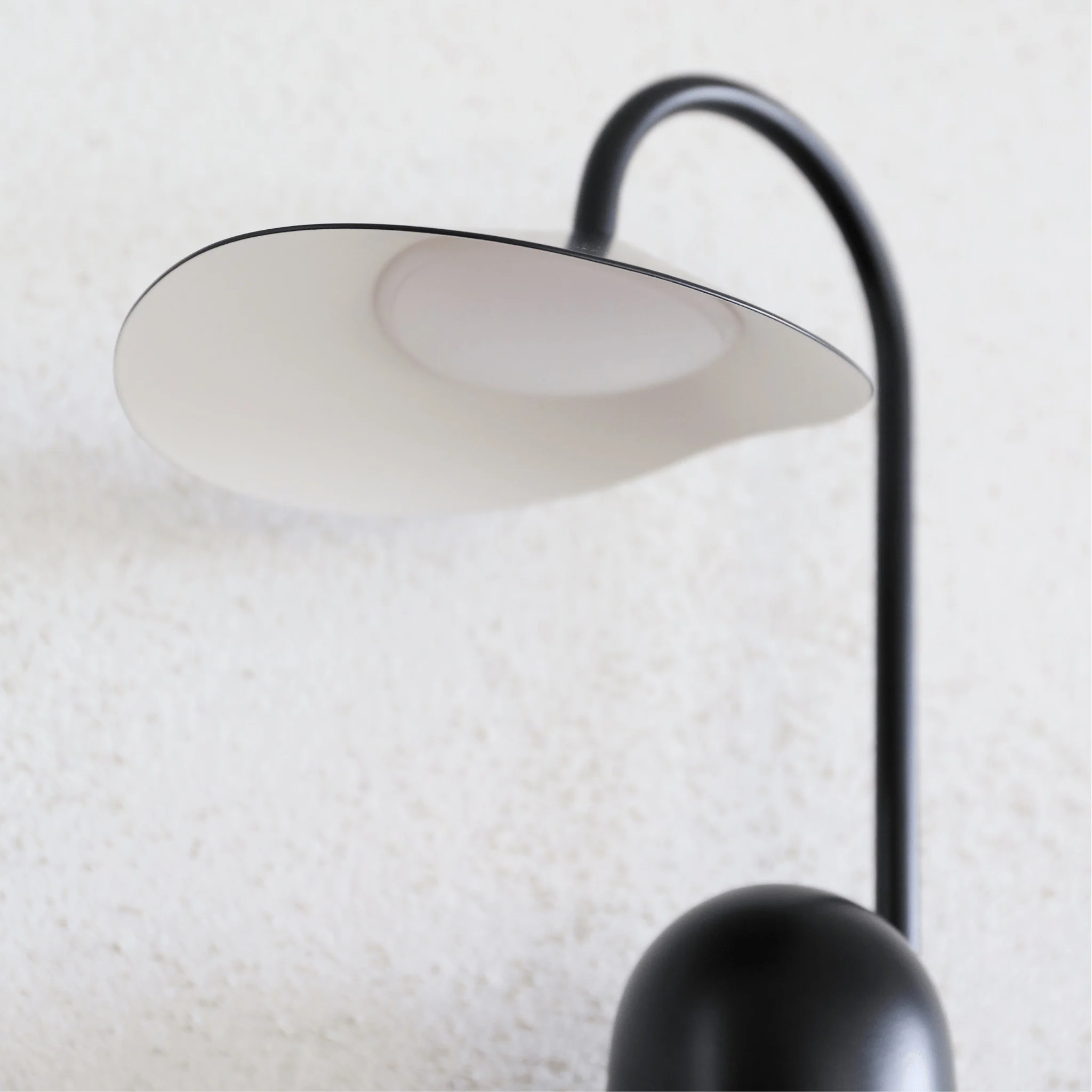 FERM LIVING Arum Portable Lamp, Black - Image 4