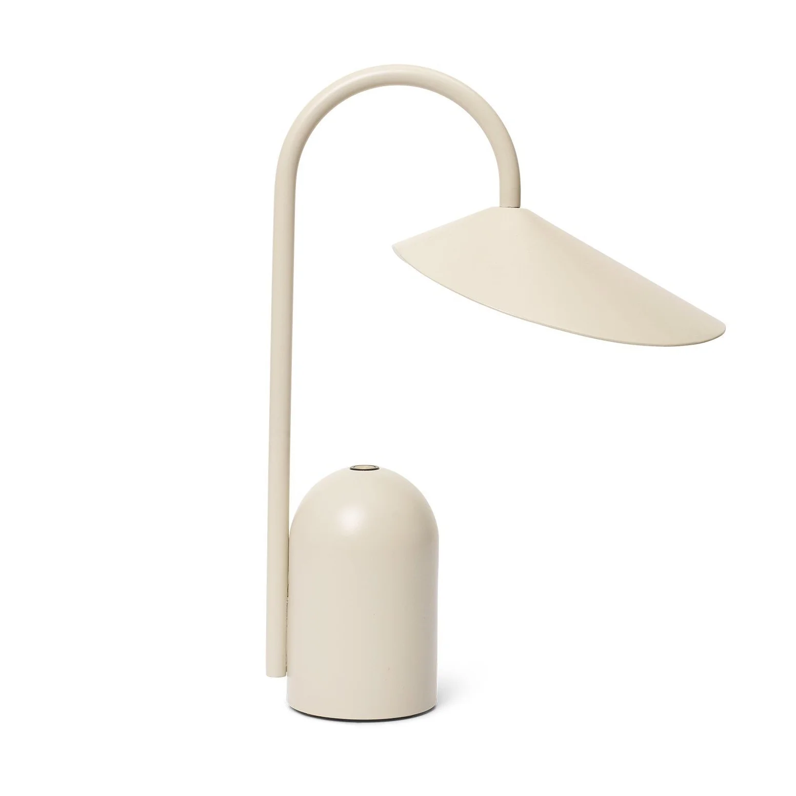 FERM LIVING Arum Portable Lamp, Cashmere