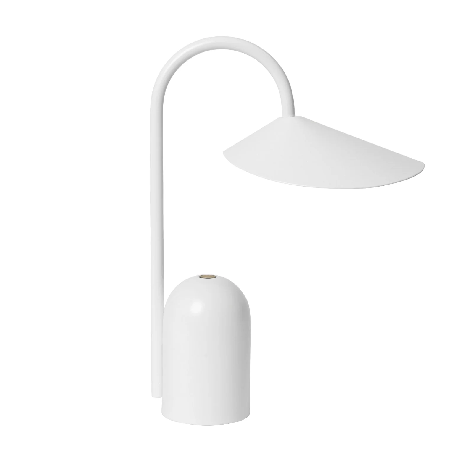 FERM LIVING Arum Portable Lamp, White - Image 2
