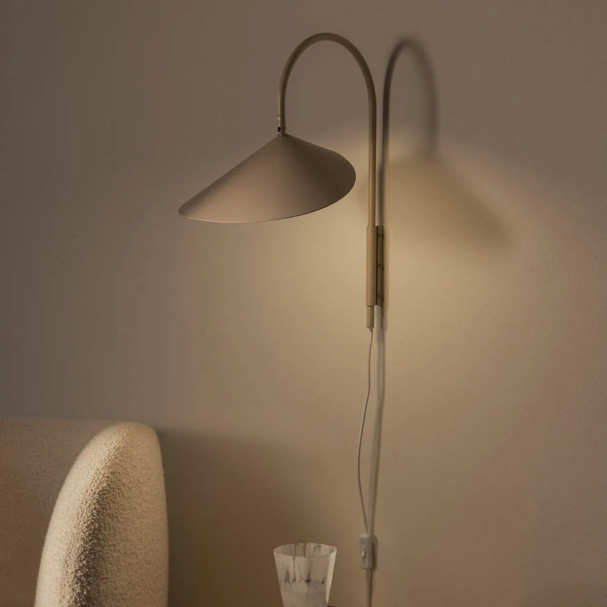 FERM LIVING Arum Swivel Wall Lamp, Cashmere - Image 3