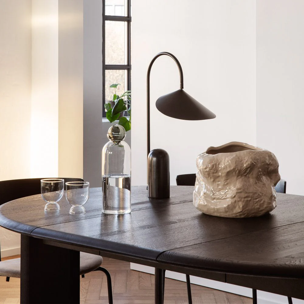 FERM LIVING Arum Table Lamp, Black - Image 3