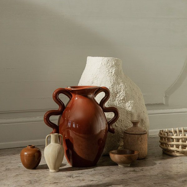 FERM LIVING Ary Mini Vase, Large, H11,5cm, Sand - Image 6