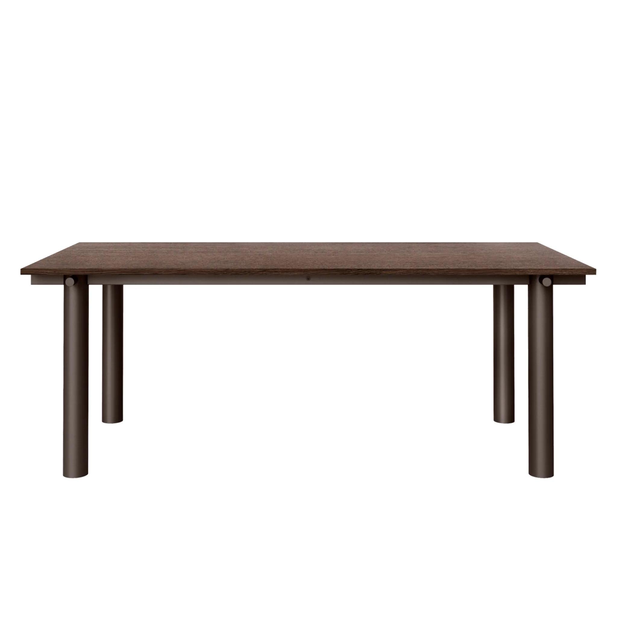 PRE-ORDER │ FERM LIVING Atura Dining Table, 200x90cm, Dark Chocolate/Dark Stained Oak - Image 4