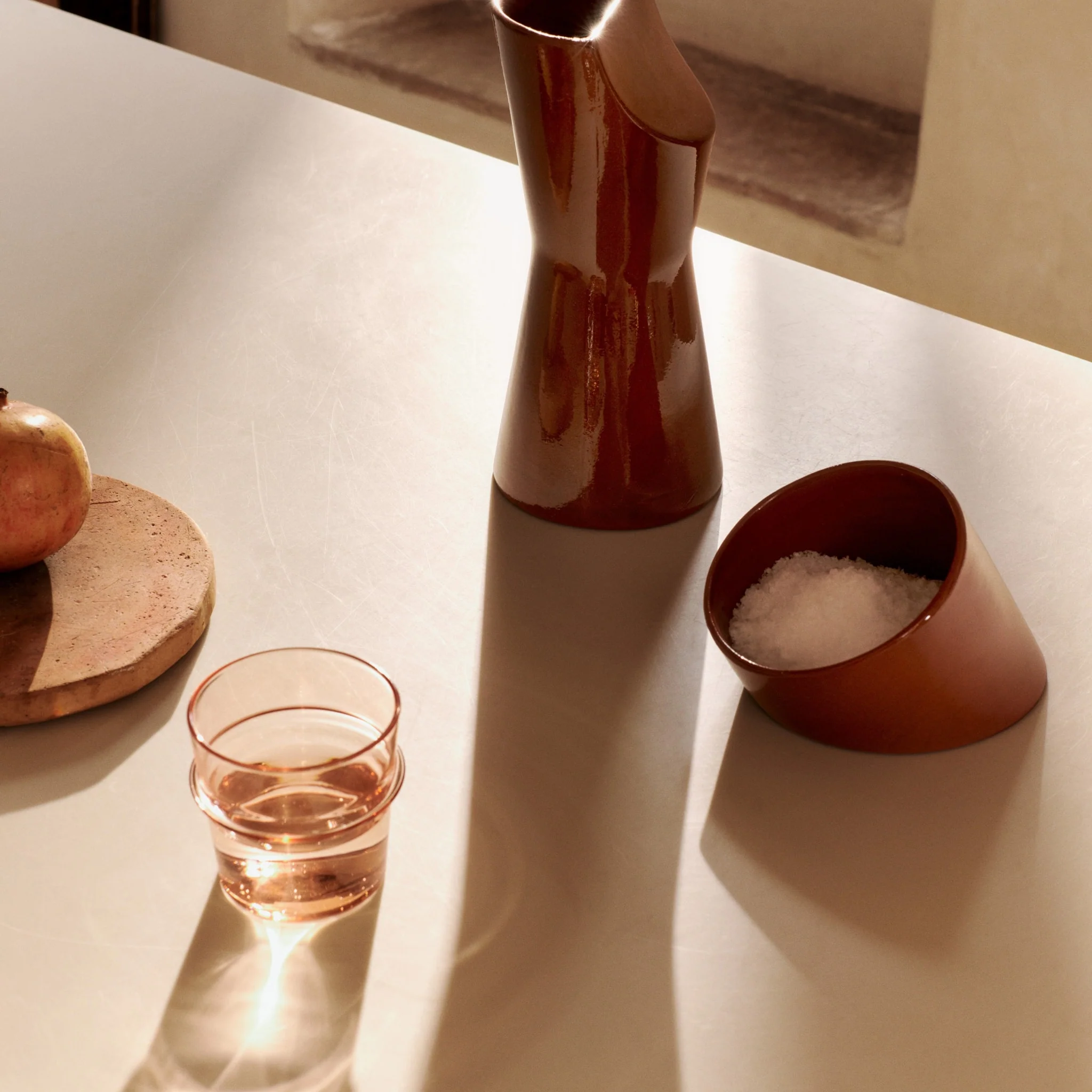 FERM LIVING Boya Low Glasses, Blush (Set of 2) - Image 5
