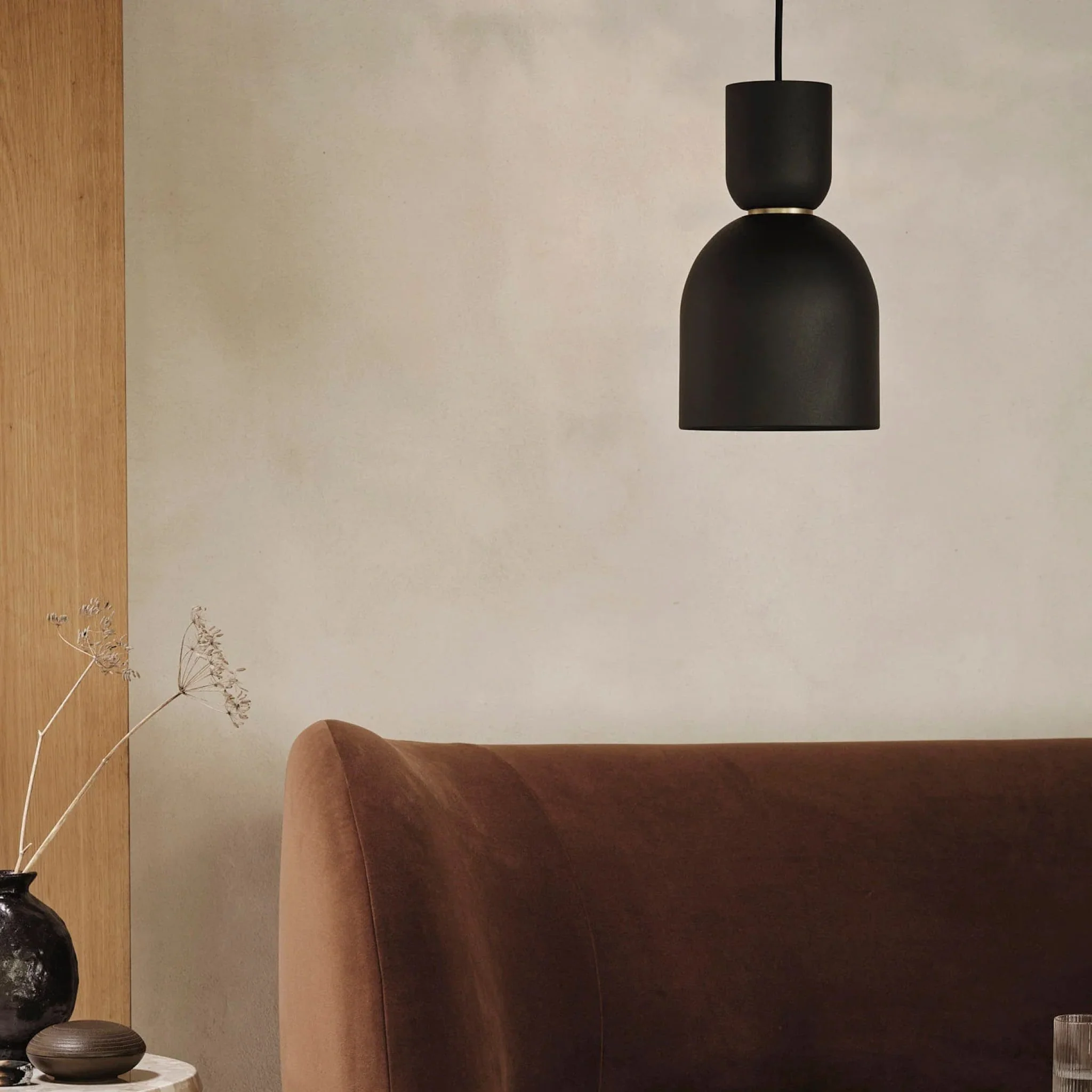 FERM LIVING Collect Pendant, Bell, Black - Image 2
