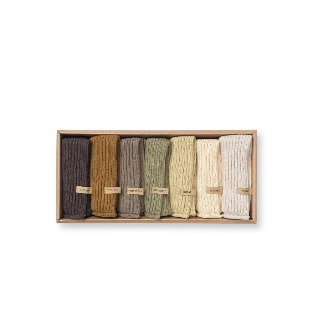 FERM LIVING Day Cloths, Calm (Set of 7) - Image 2