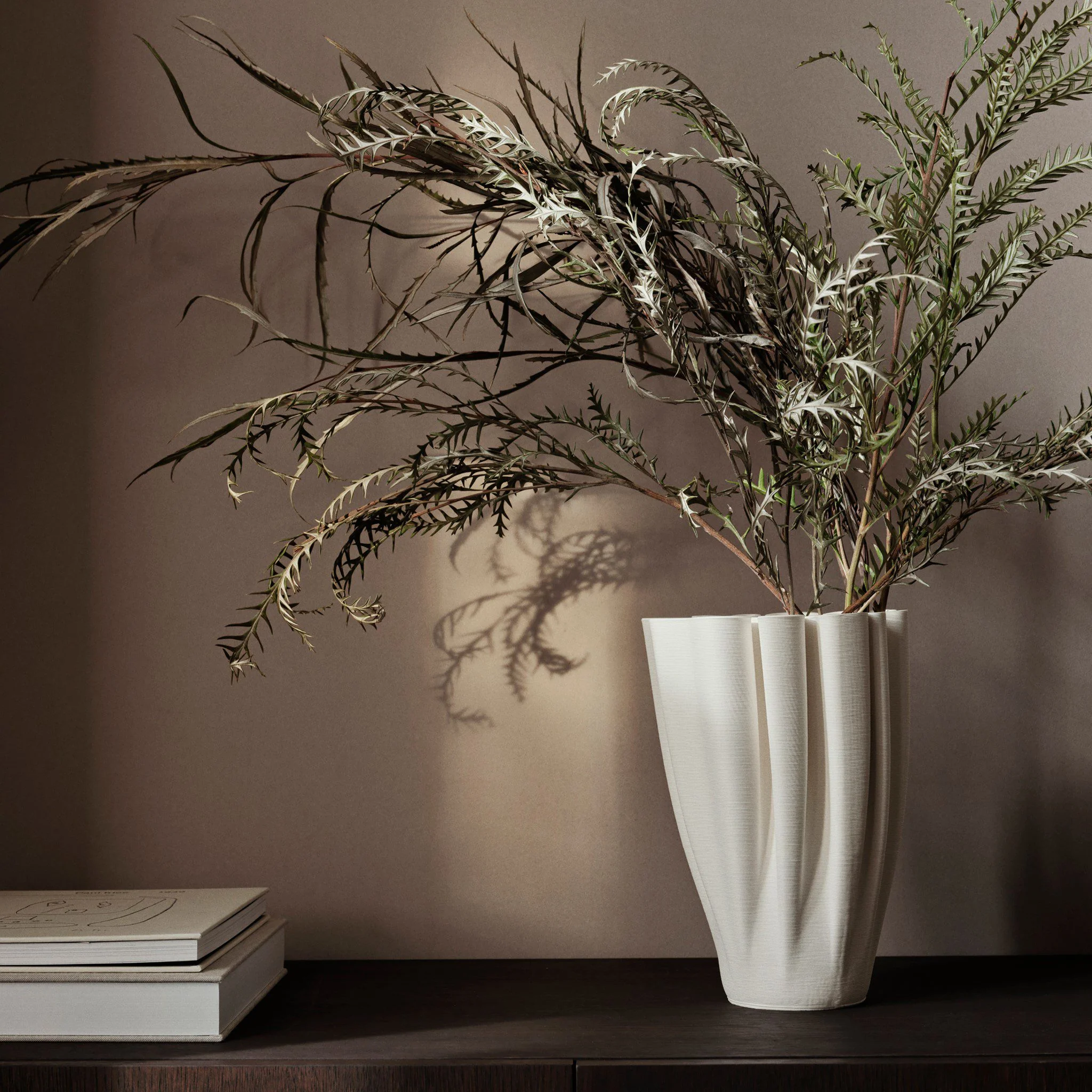 FERM LIVING Dedali Vase, Off-White - Image 3