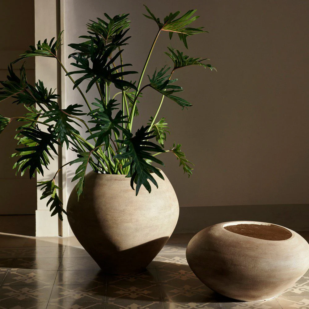 FERM LIVING Dodu Pot, H51cm Tall, Brown - Image 3