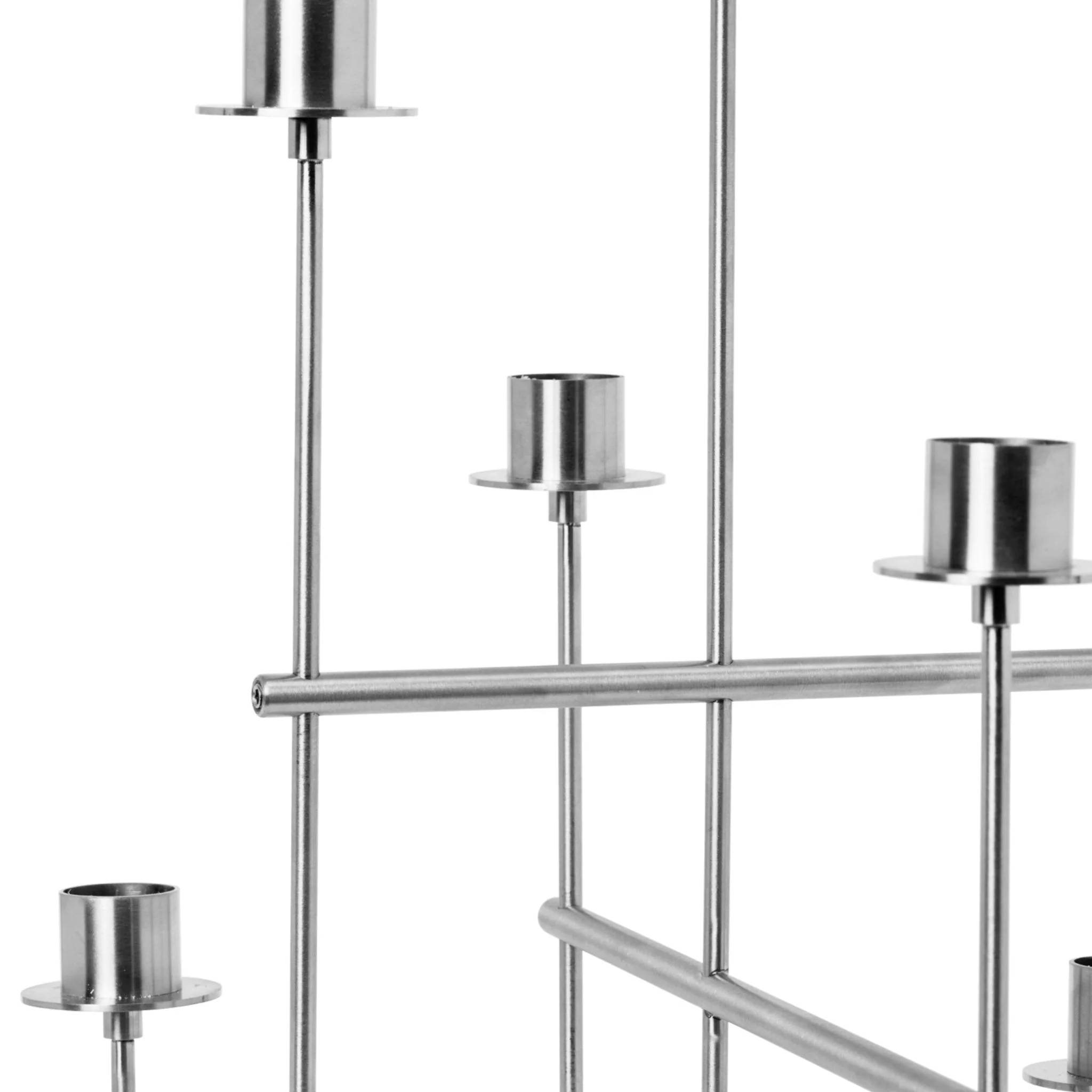 FERM LIVING Elysia Candelabra, Brushed Stainless Steel - Image 5