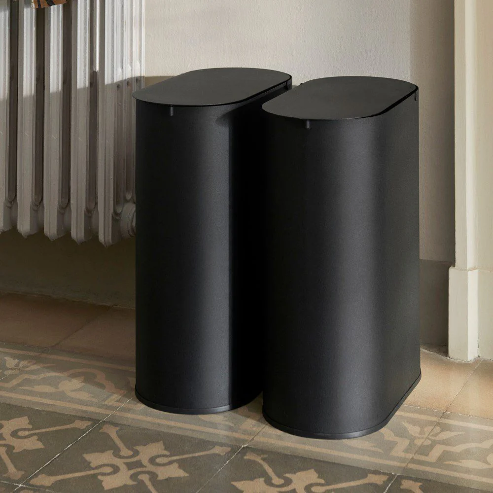 FERM LIVING Enkel Bin, Black - Image 2