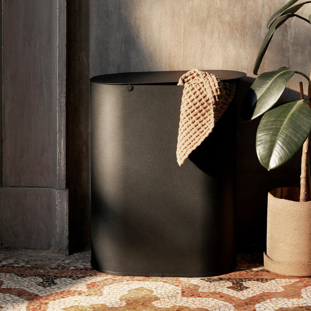 FERM LIVING Enkel Bin, Black - Image 4