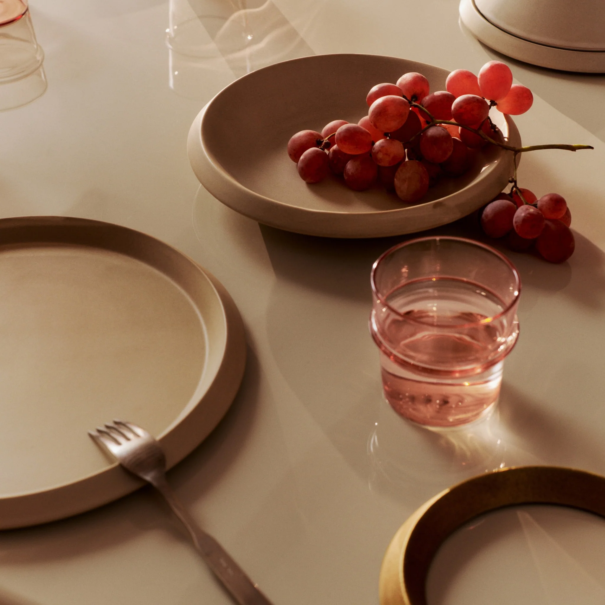 FERM LIVING Erena Bowl, D24cm, Cream - Image 8