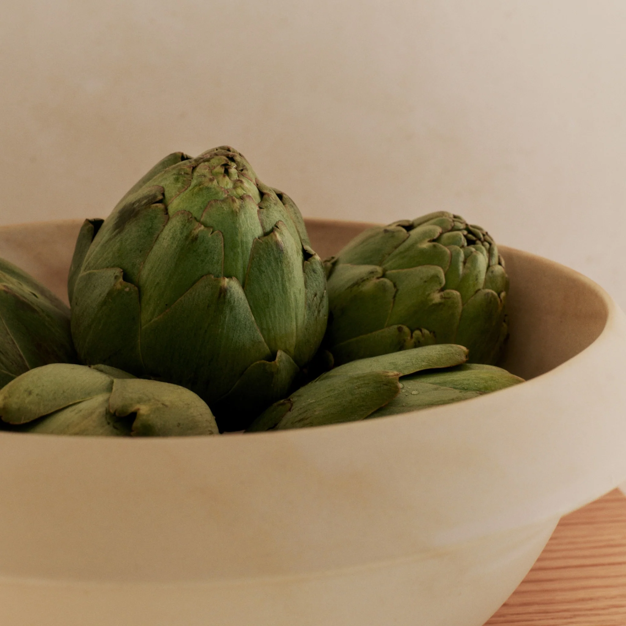 FERM LIVING Erena Serving Bowl, D32cm, Cream - Image 5