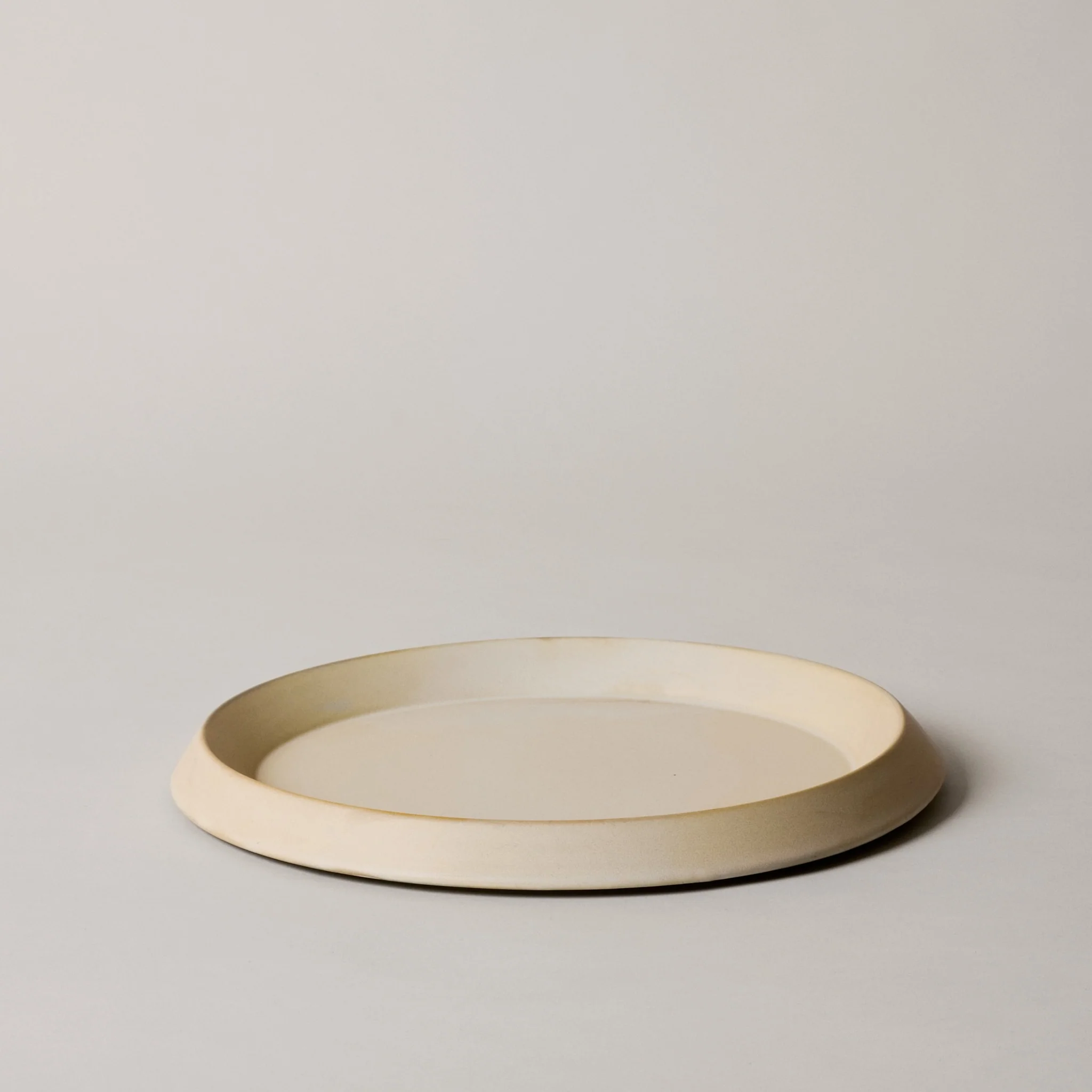 FERM LIVING Erena Serving Platter, D35cm, Cream - Image 3