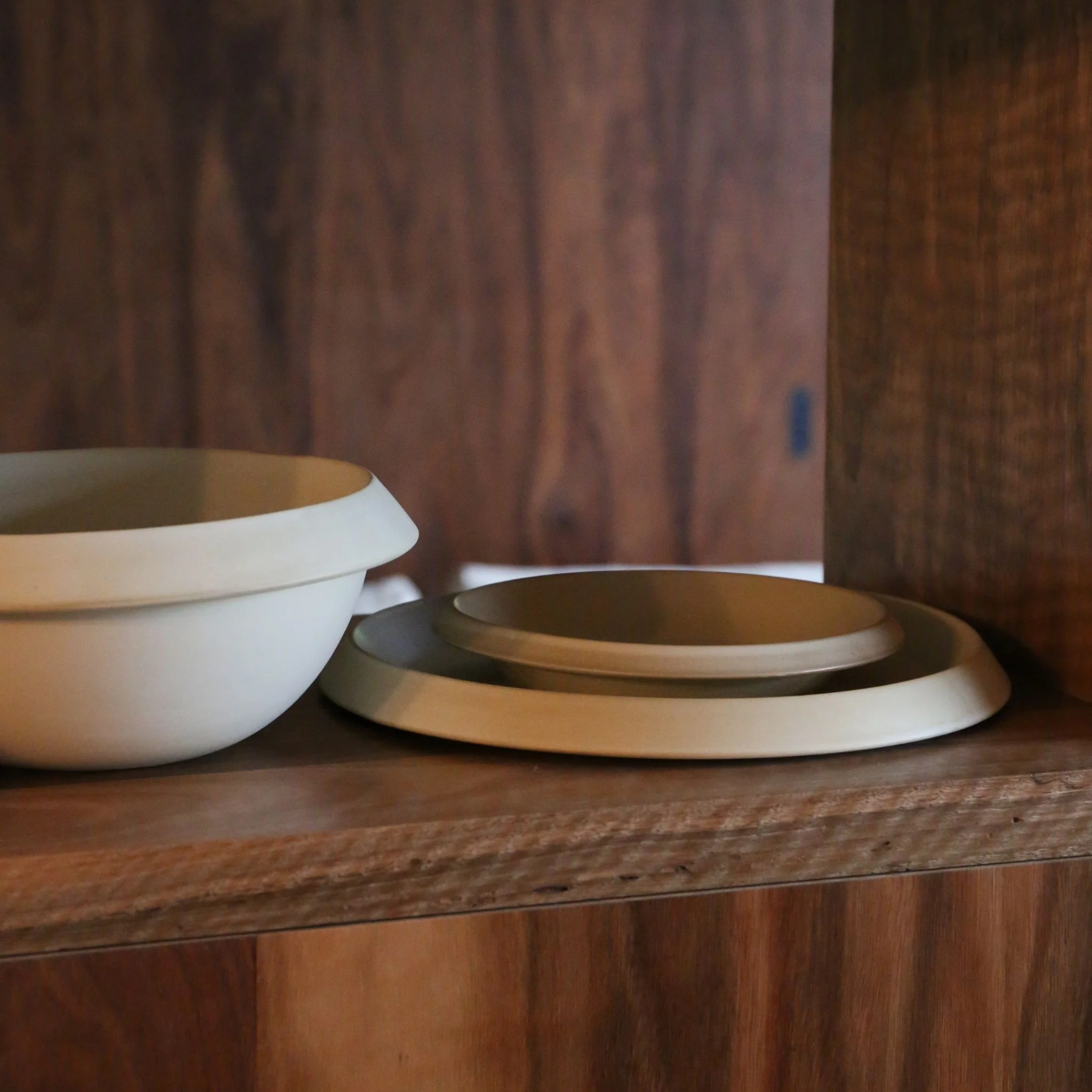 FERM LIVING Erena Bowl, D24cm, Cream - Image 5