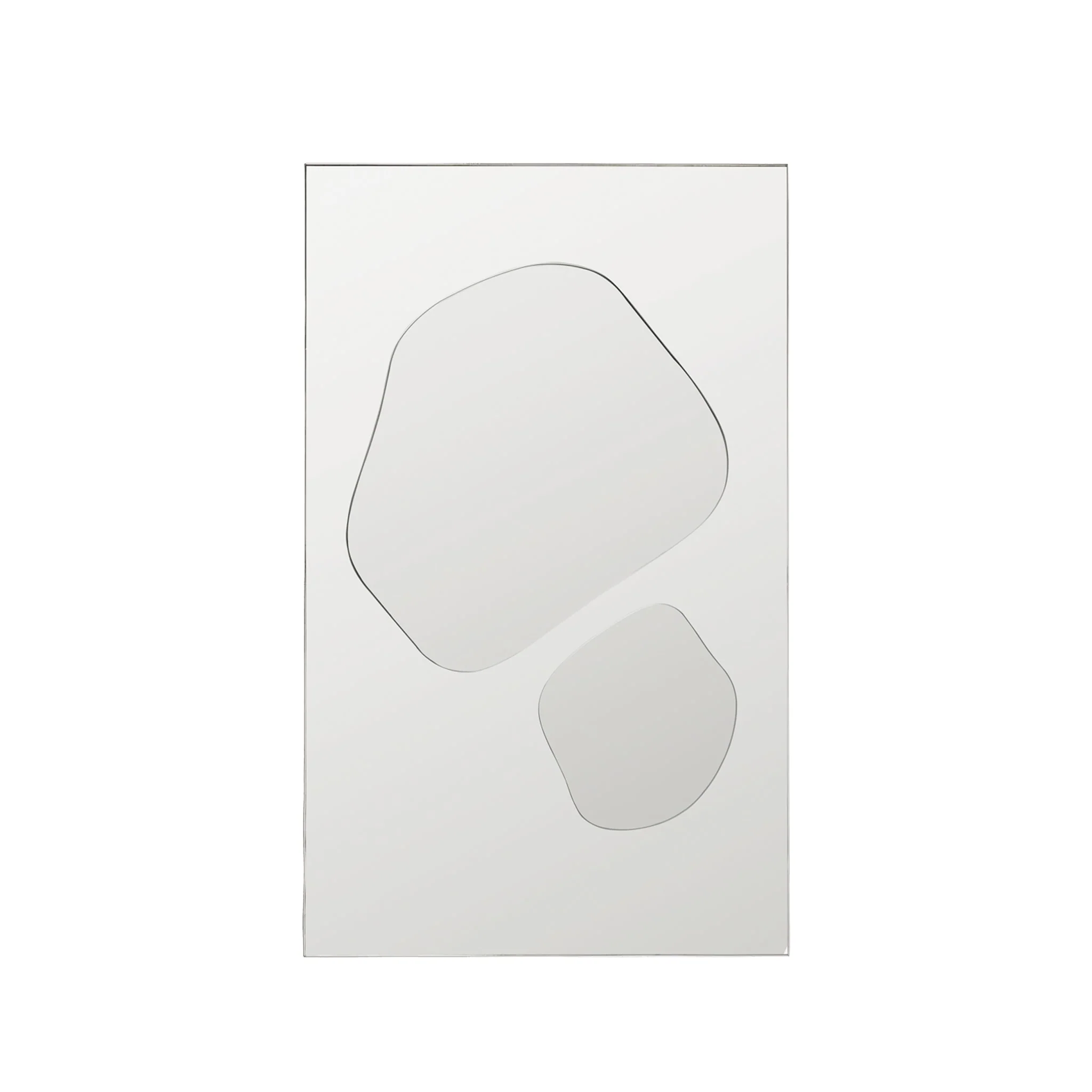 FERM LIVING Folia Mirror, H82, Silver - Image 3