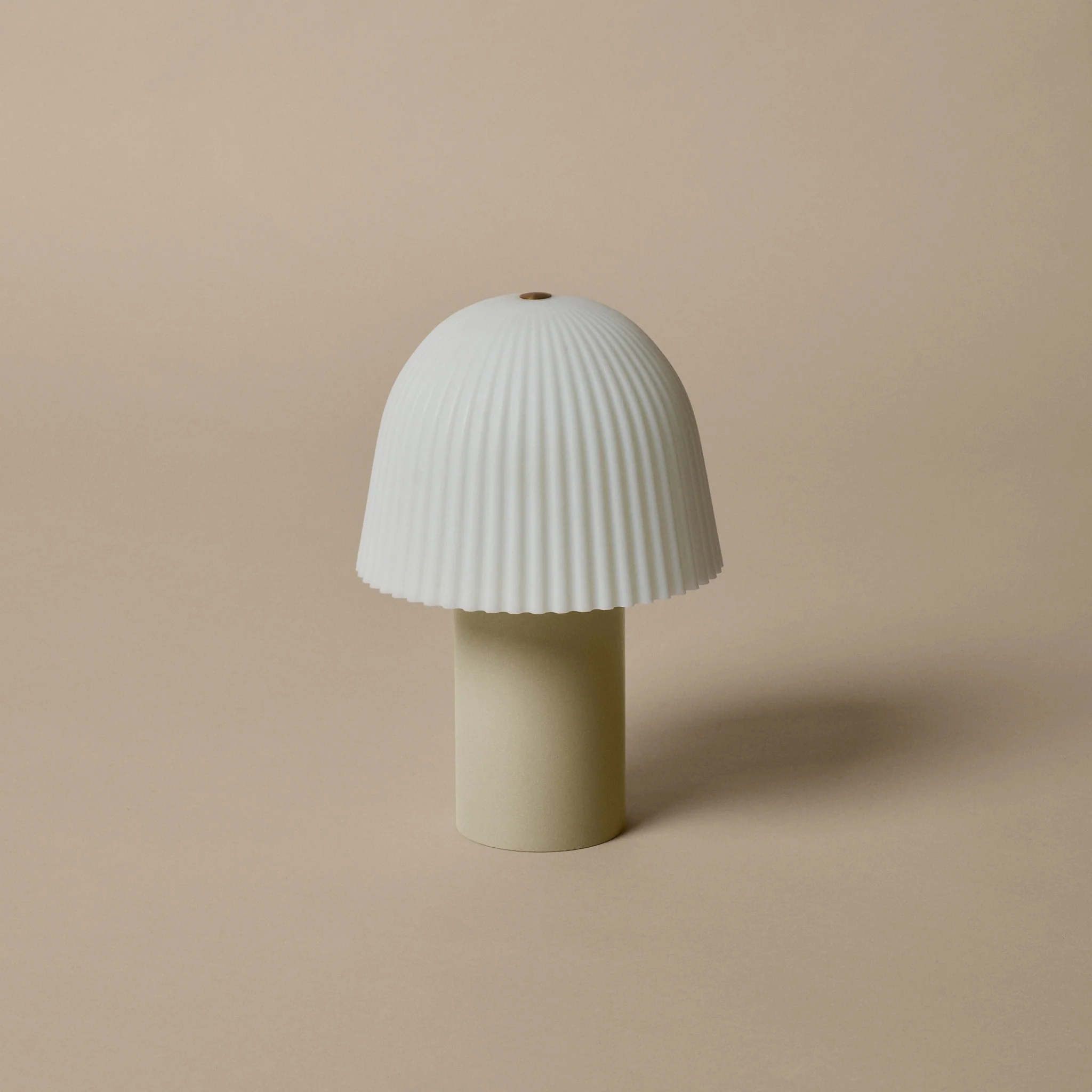 FERM LIVING Frill Portable Lamp, Cashmere/White - Image 2