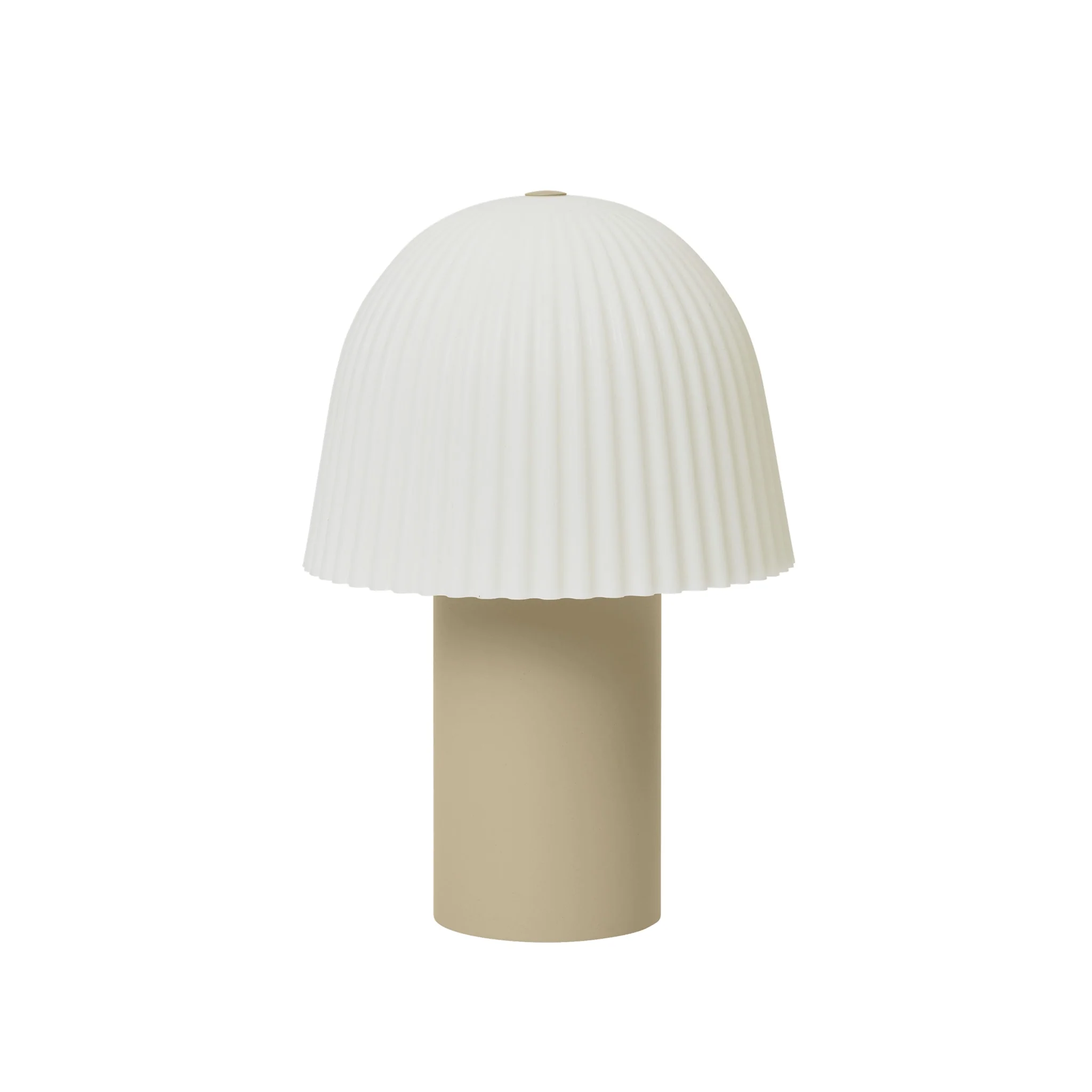 FERM LIVING Frill Portable Lamp, Cashmere/White - Image 4