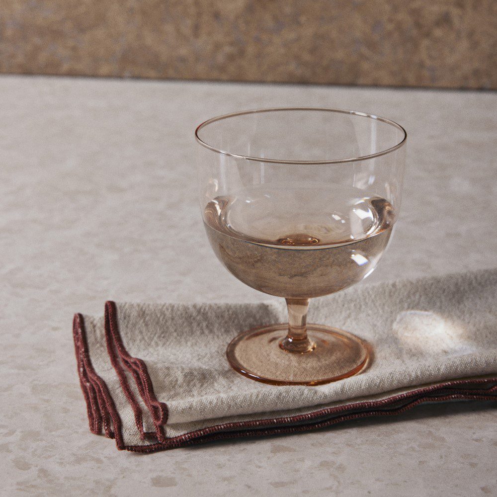 FERM LIVING Host Water Glasses, Blush (Set of 2) - Image 3