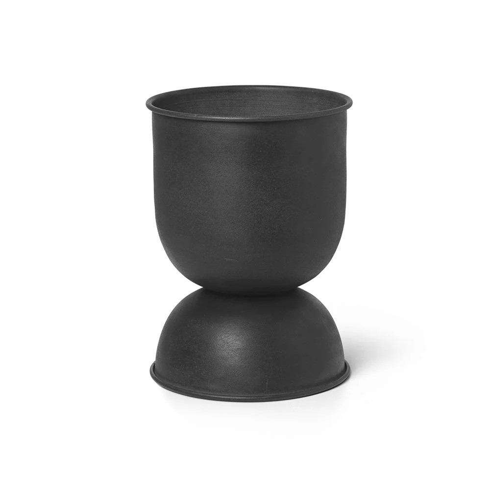 FERM LIVING Hourglass Flower Pot, H73cm Large, Black - Image 6