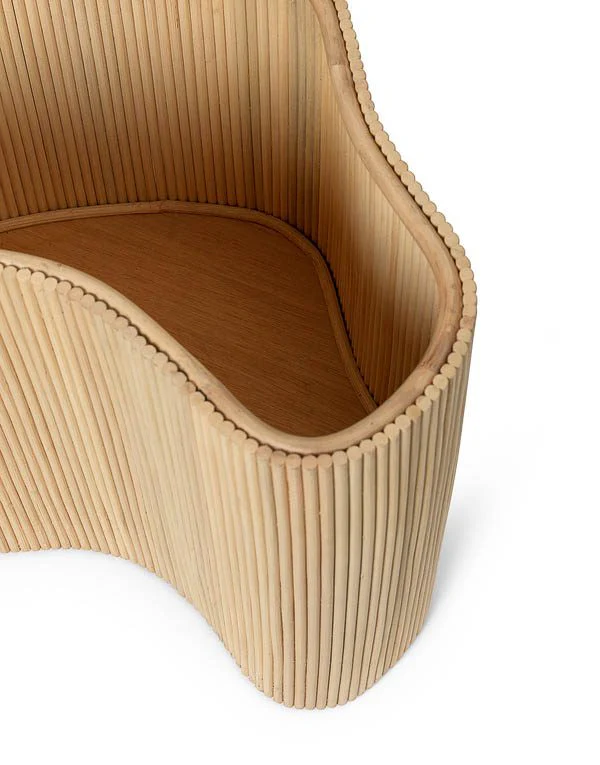FERM LIVING Isola Storage Table, Natural - Image 4