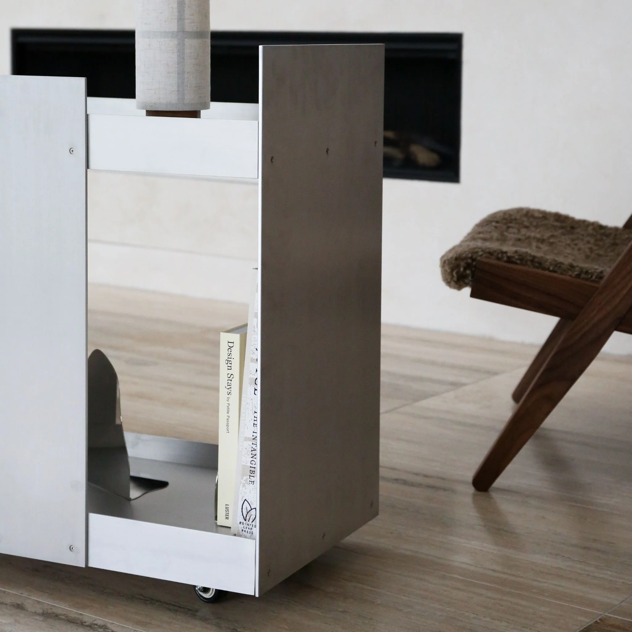 FERM LIVING Lager Trolley, Aluminium - Image 3