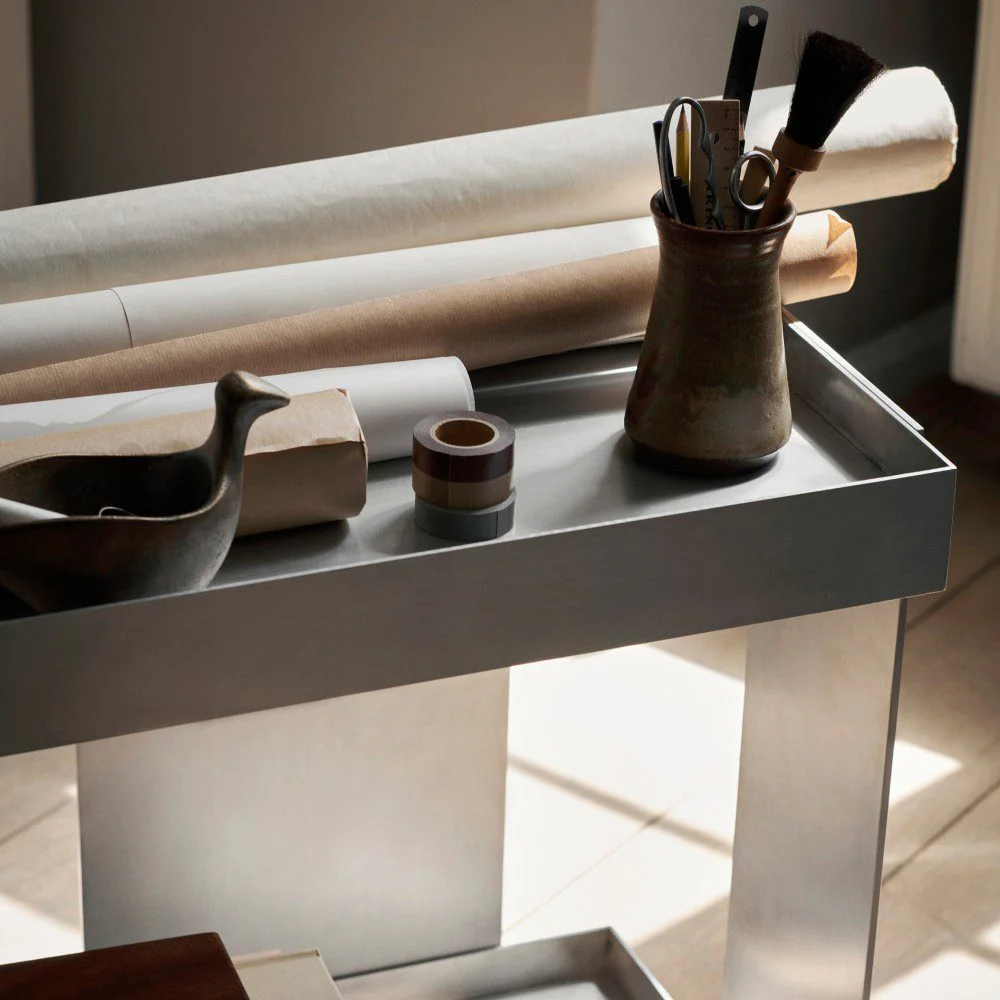 FERM LIVING Lager Trolley, Aluminium - Image 6