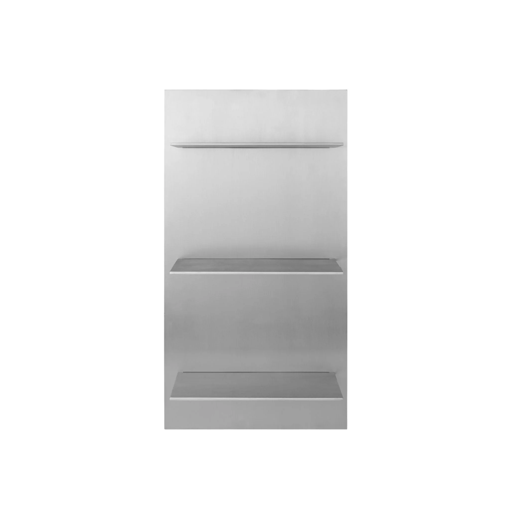 FERM LIVING Lager Wall Shelf, Triple Small, Aluminium - Image 3